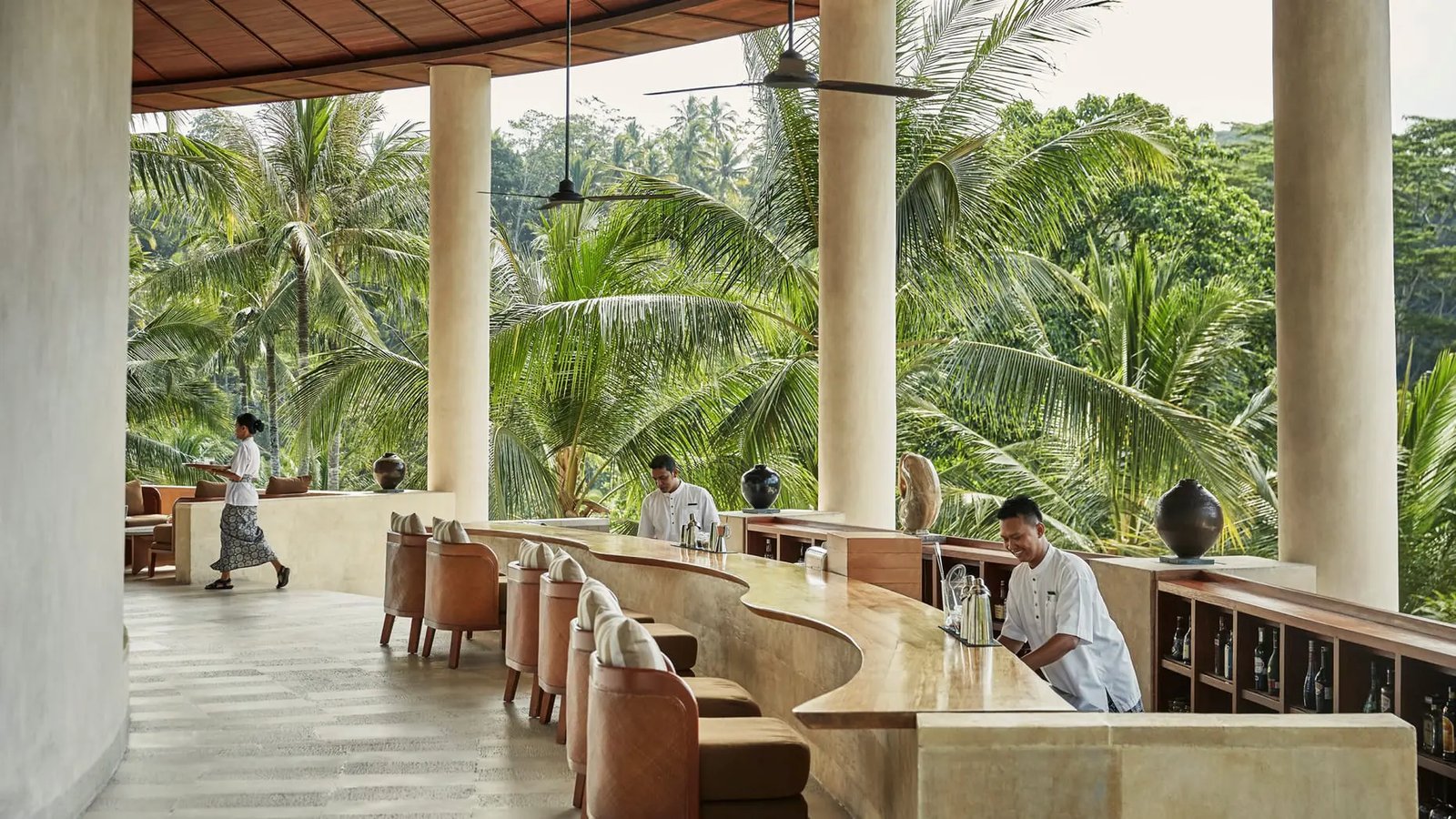 Four Seasons Resort Bali At Sayan, at the table