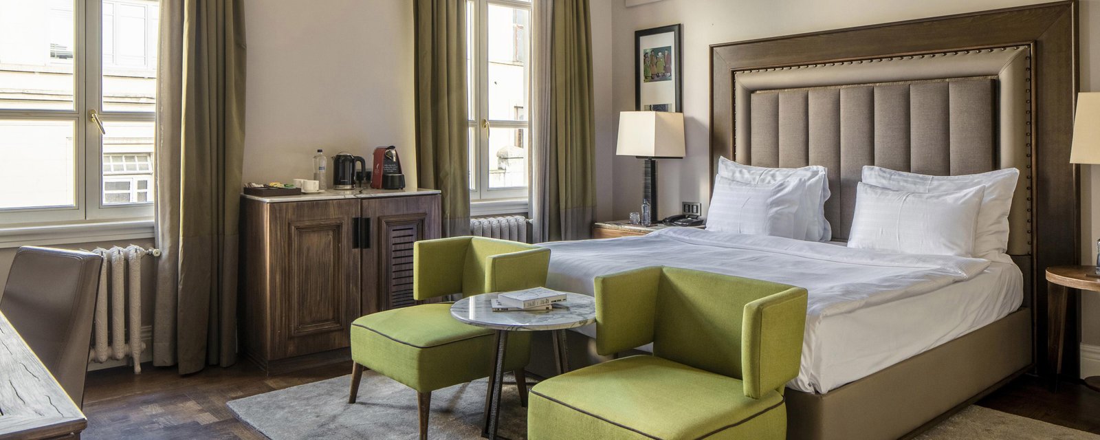 The Bank Hotel Istanbul, rooms
