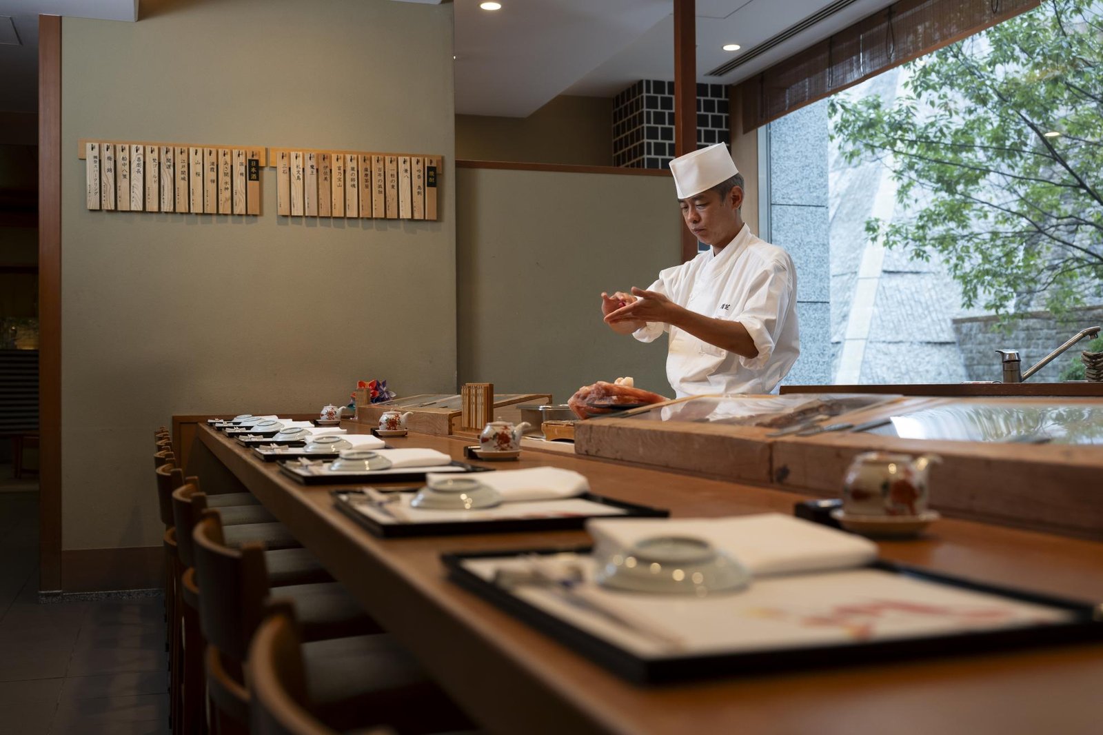 The Prince Park Tower Tokyo, at the table