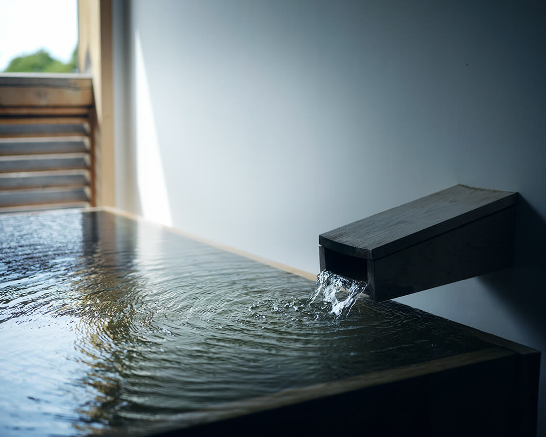 Beniya Mukayu Ryokan, the spa
