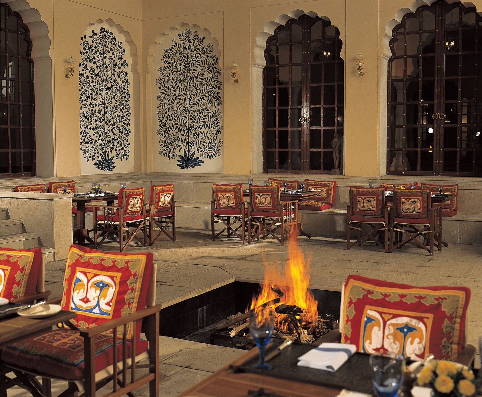 The Oberoi Vanyavilas, Ranthambore, eat & drink