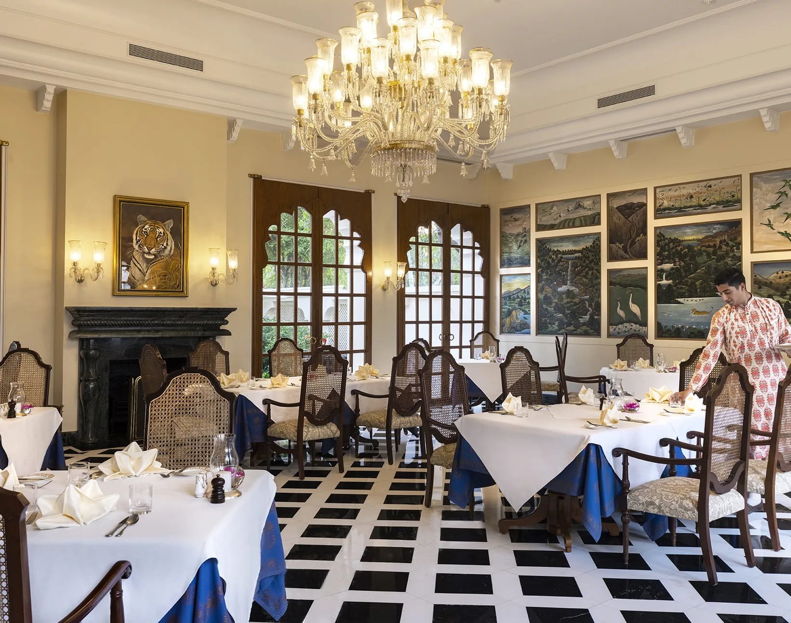 The Oberoi Vanyavilas, Ranthambore, eat & drink
