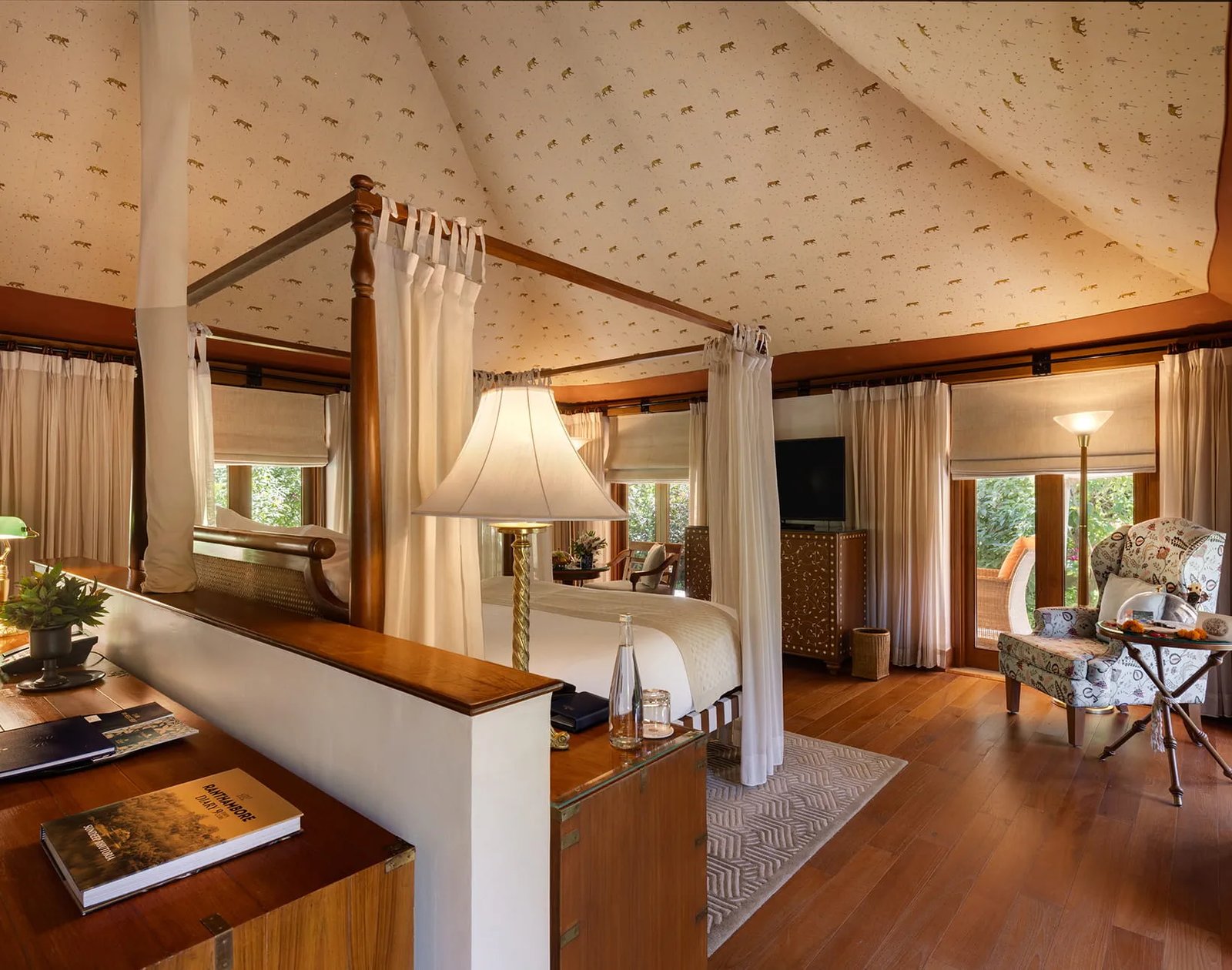 The Oberoi Vanyavilas, Ranthambore, rooms
