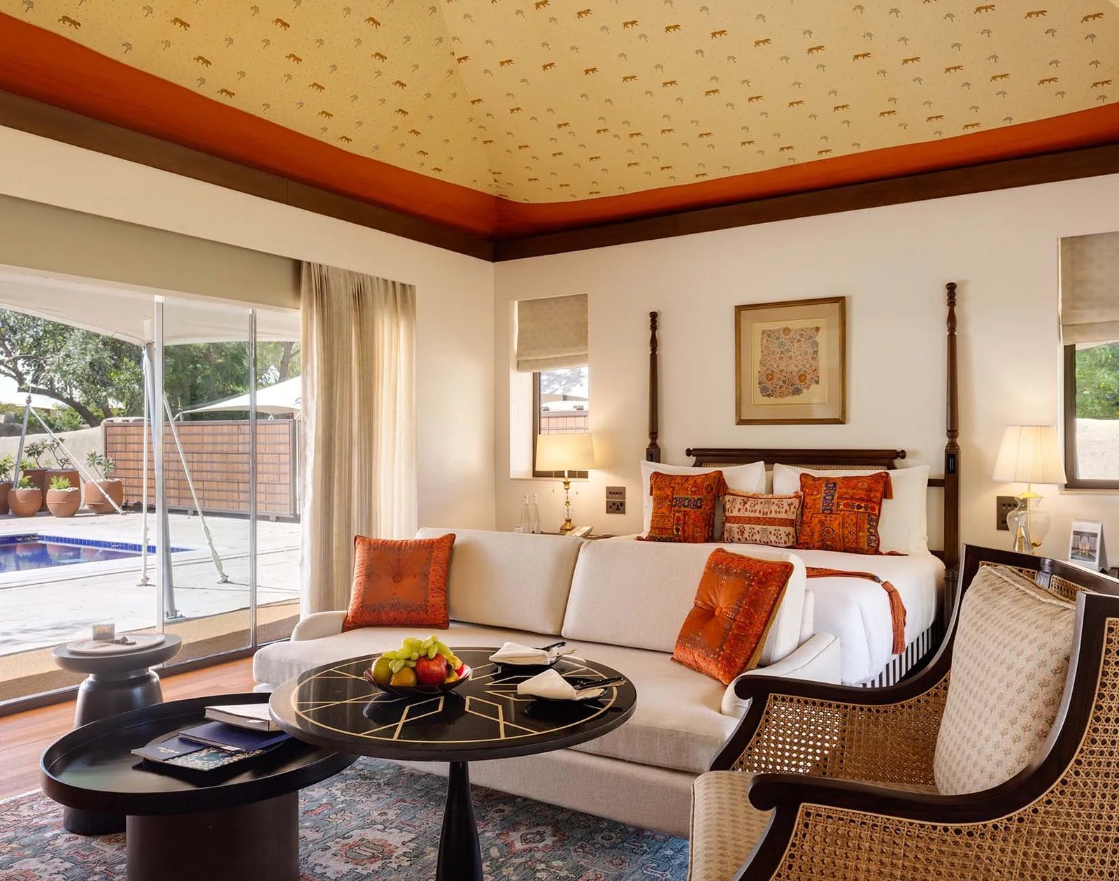 The Oberoi Vanyavilas, Ranthambore, rooms