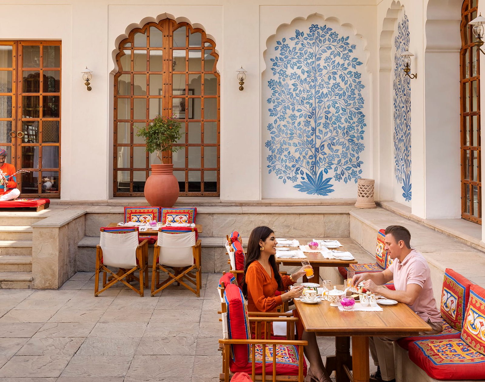 The Oberoi Vanyavilas, Ranthambore, eat & drink