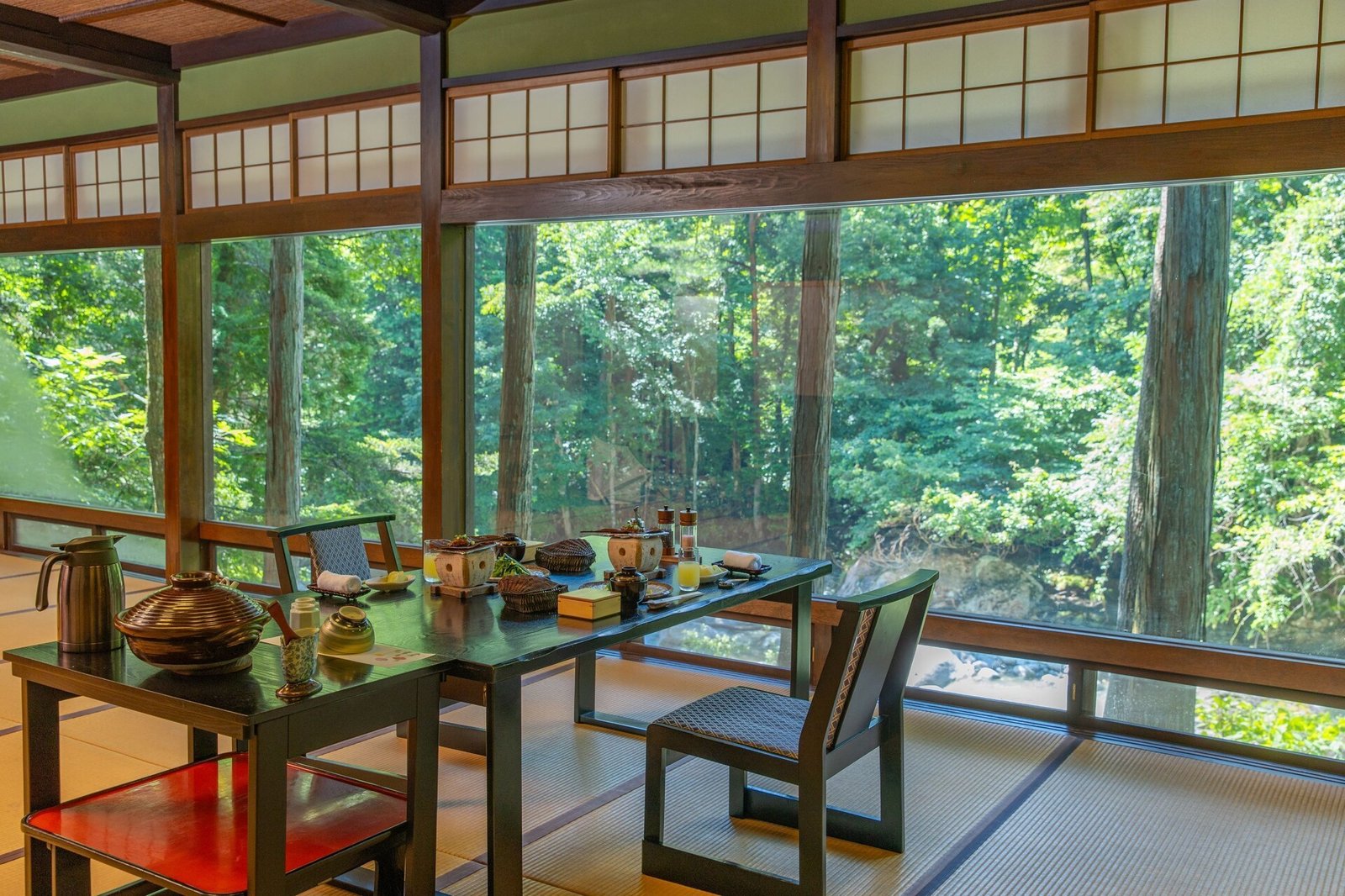 Wanosato, at the table