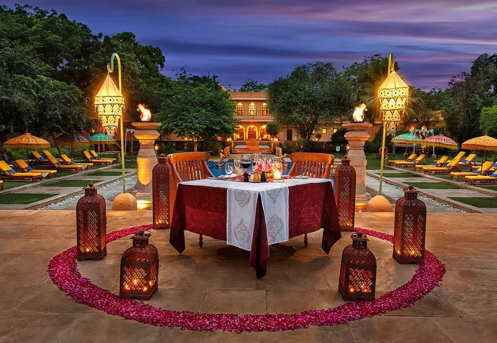 The Oberoi Rajvilas, Jaipur, eat & drink