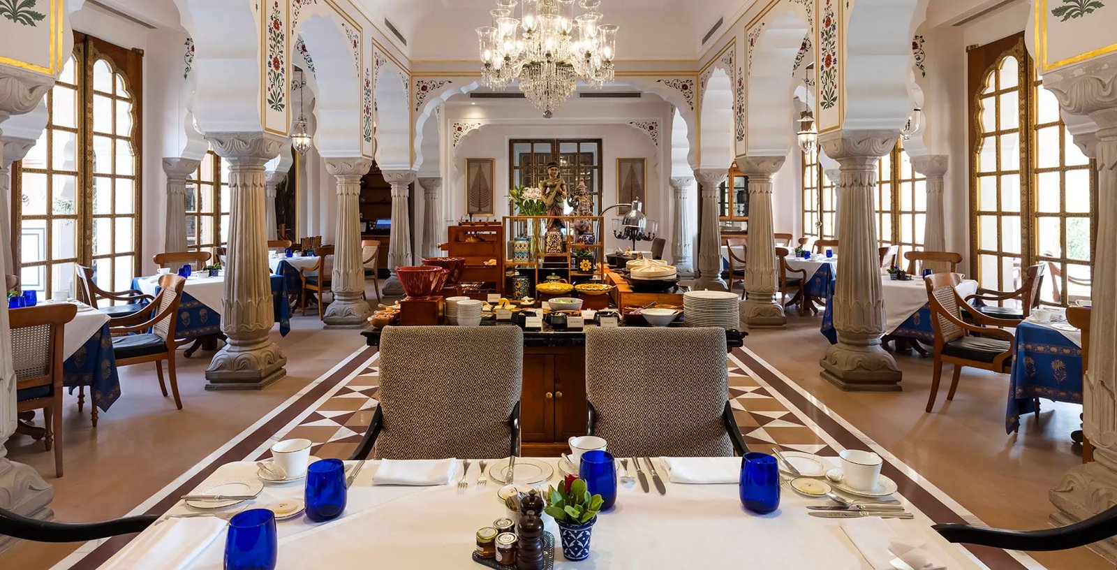 The Oberoi Rajvilas, Jaipur, eat & drink