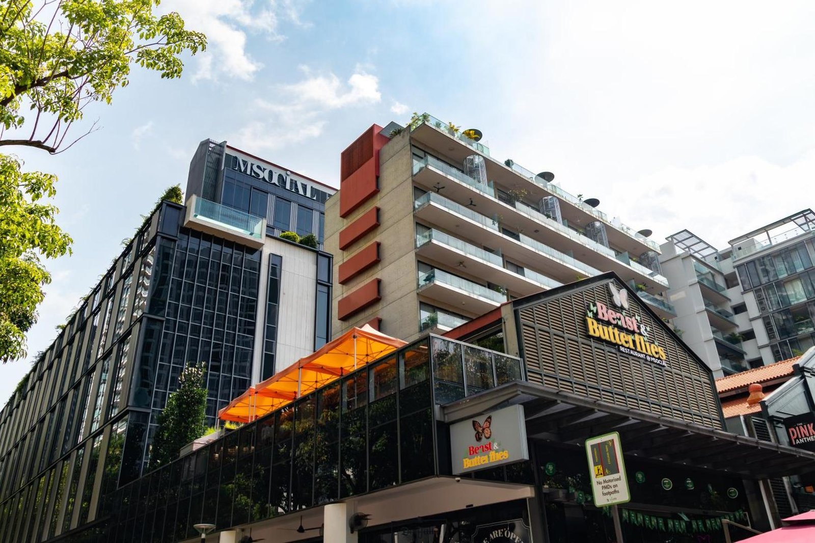 M Social Hotel Singapore — backstory