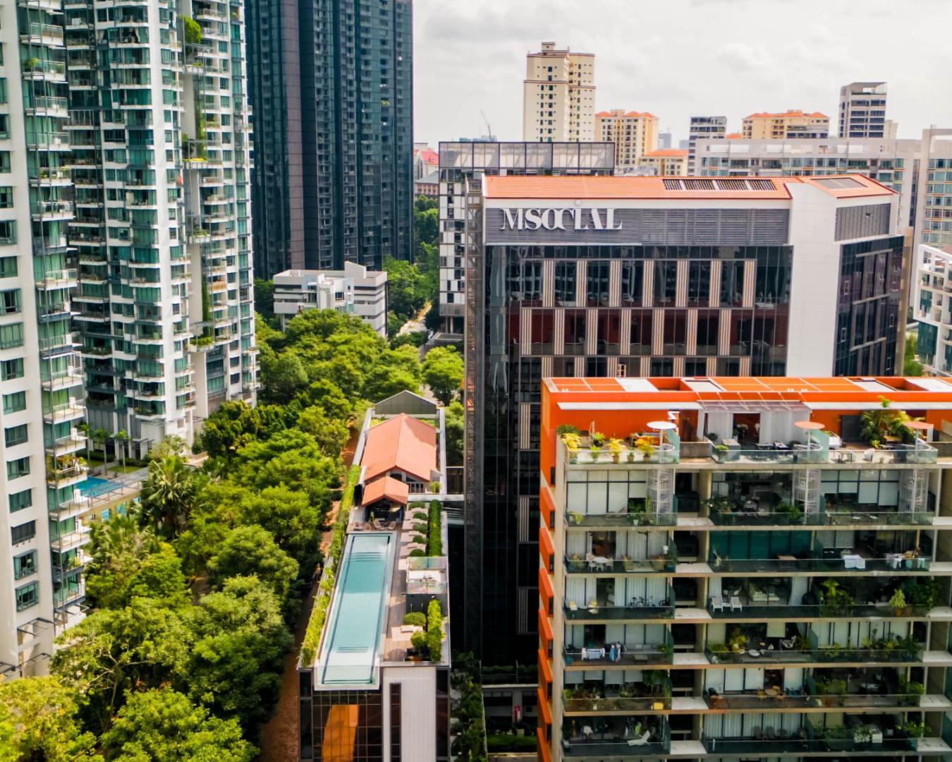 M Social Hotel Singapore — backstory