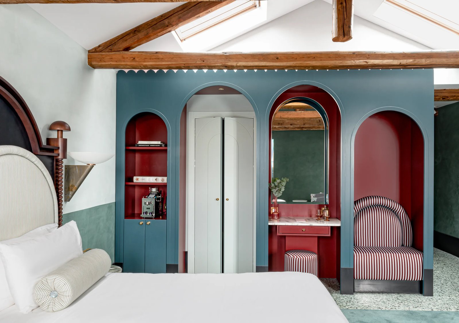 Il Palazzo Experimental, rooms