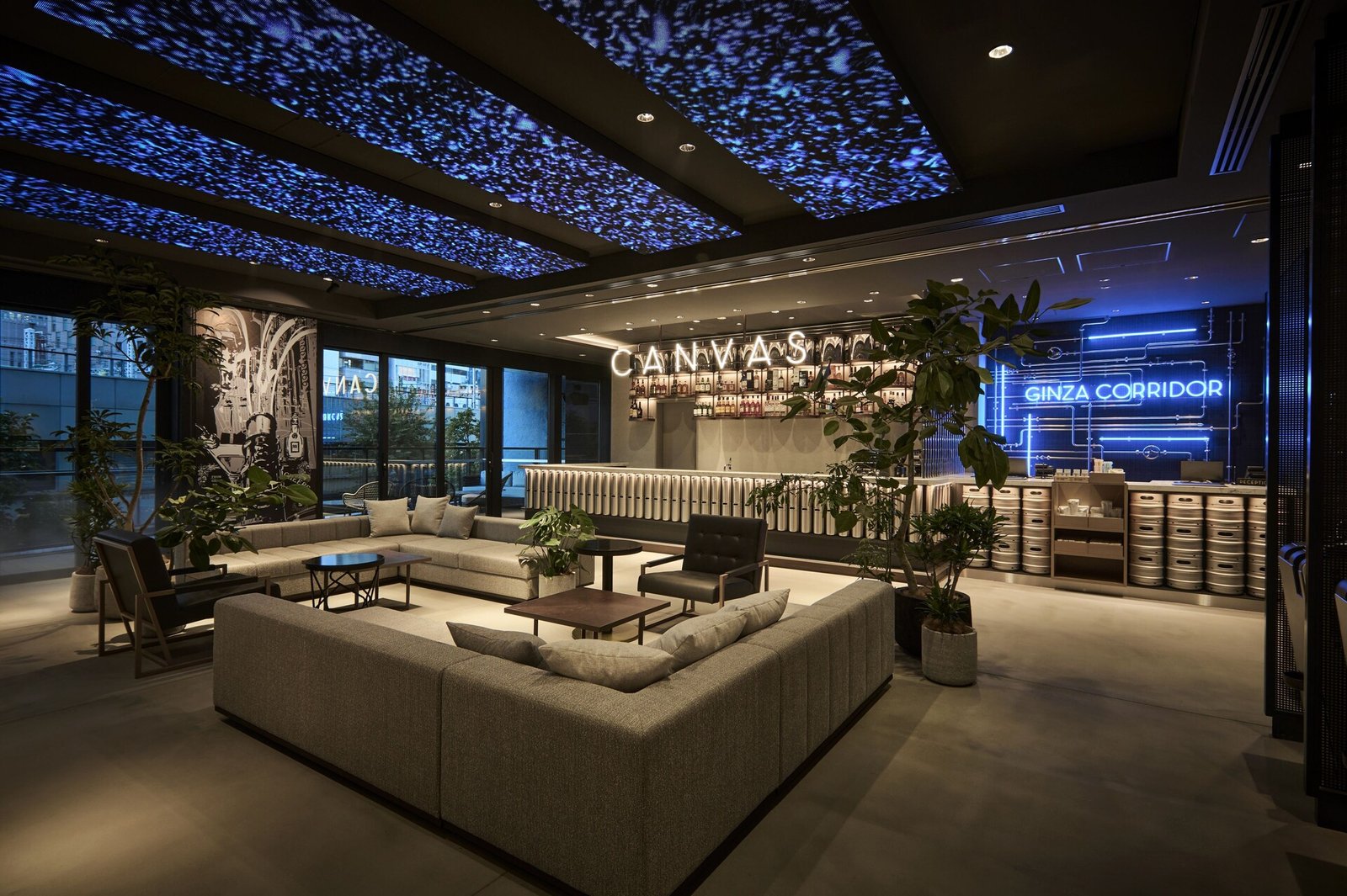 The Royal Park Canvas Ginza Corridor — eat & drink