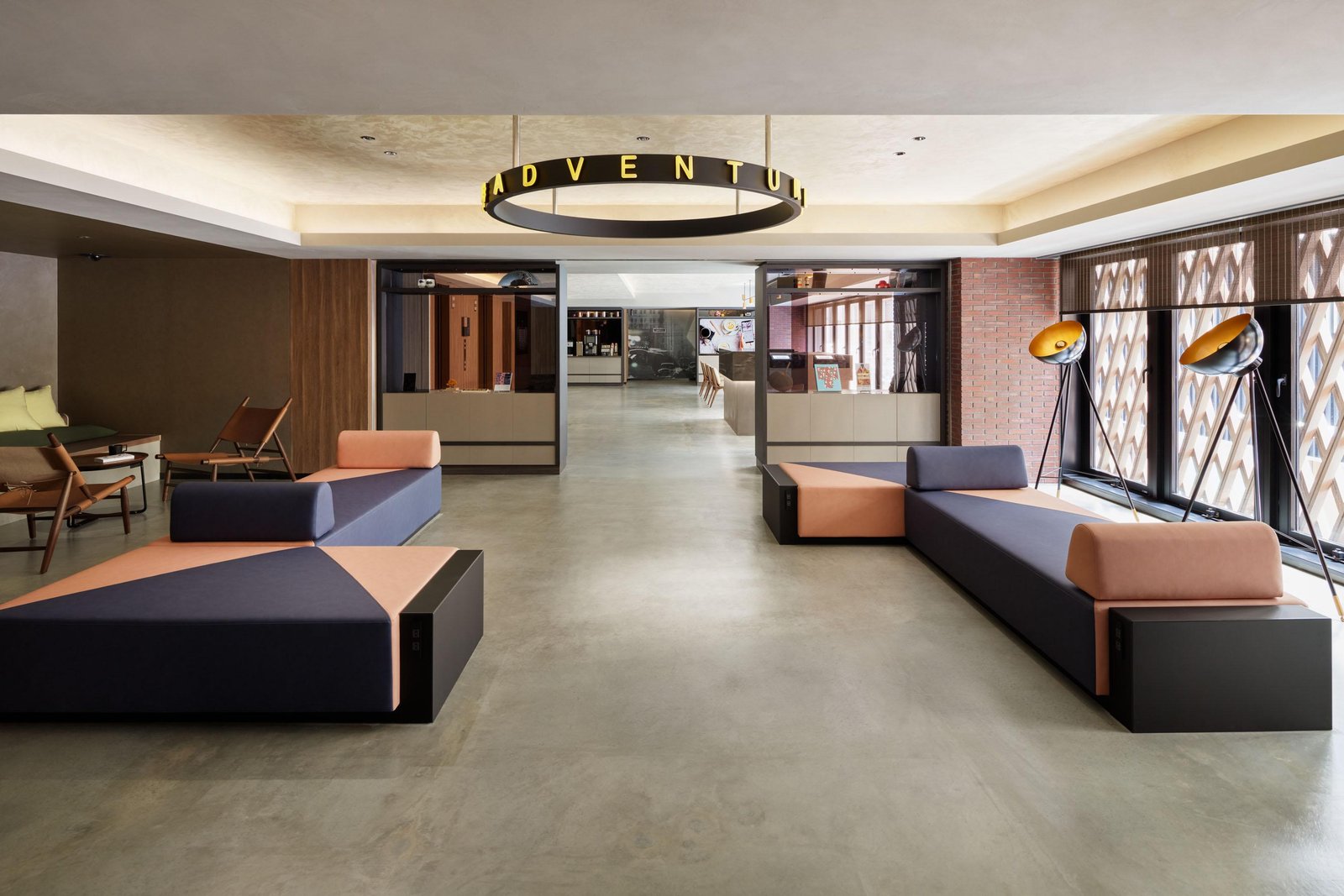 The Royal Park Canvas Ginza Corridor — vibe