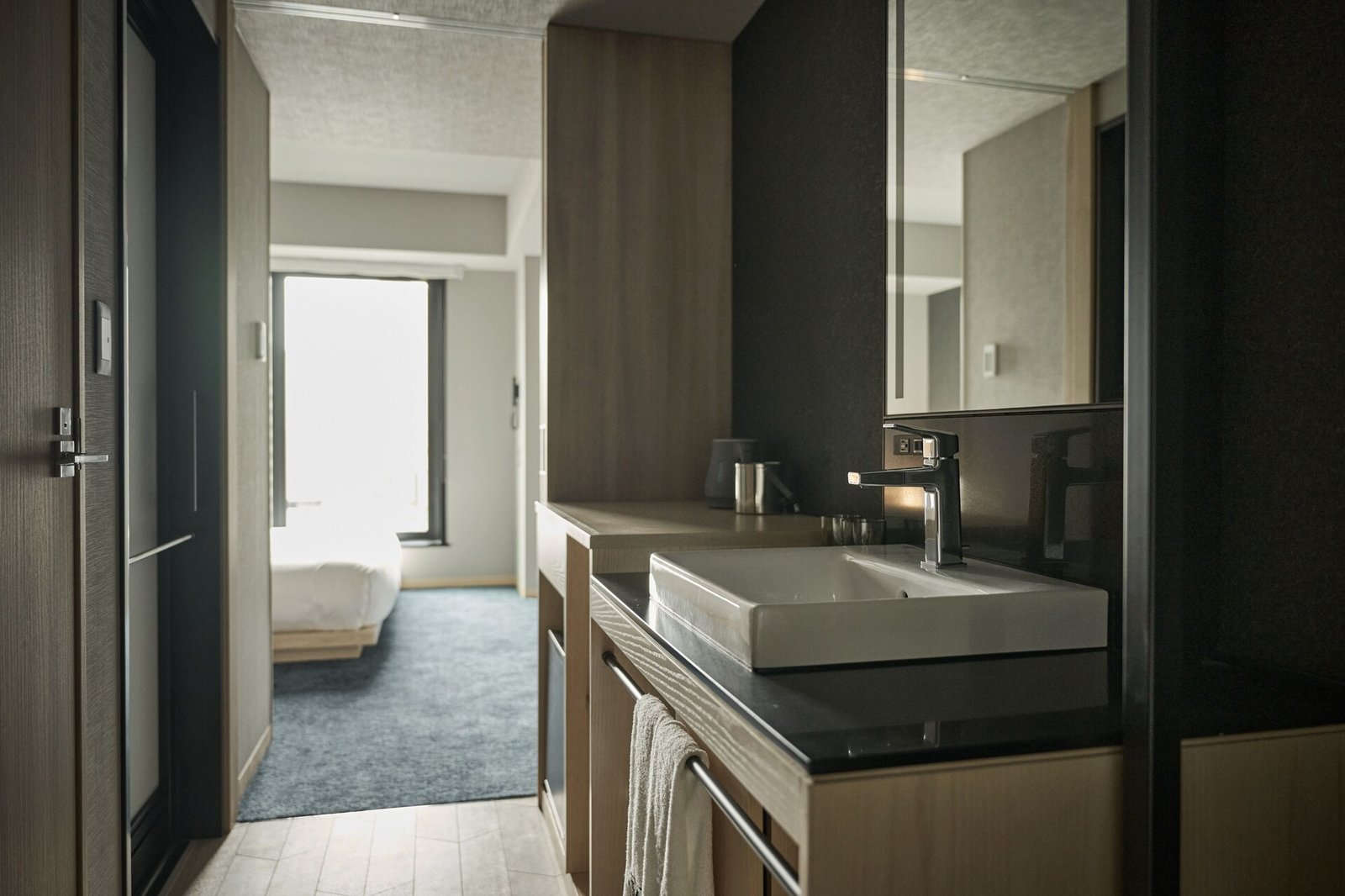 The Royal Park Canvas Ginza Corridor — rooms