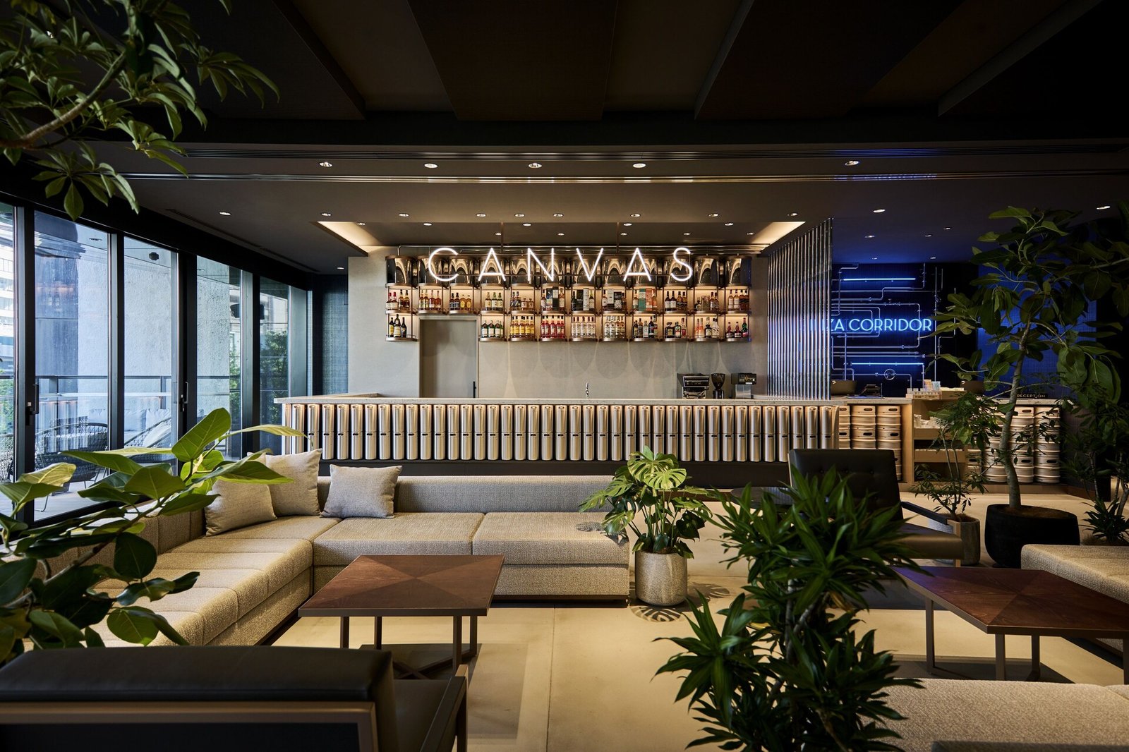 The Royal Park Canvas Ginza Corridor — eat & drink
