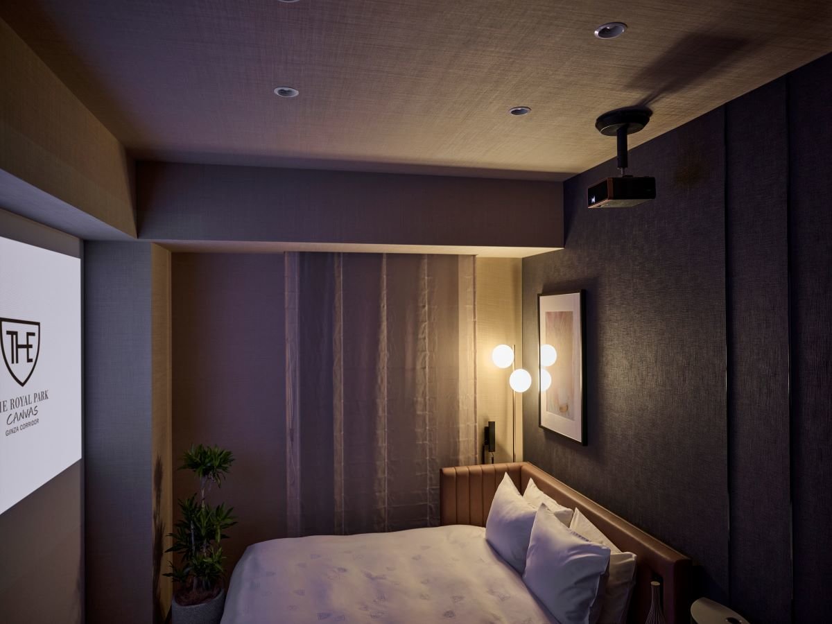 The Royal Park Canvas Ginza Corridor — rooms