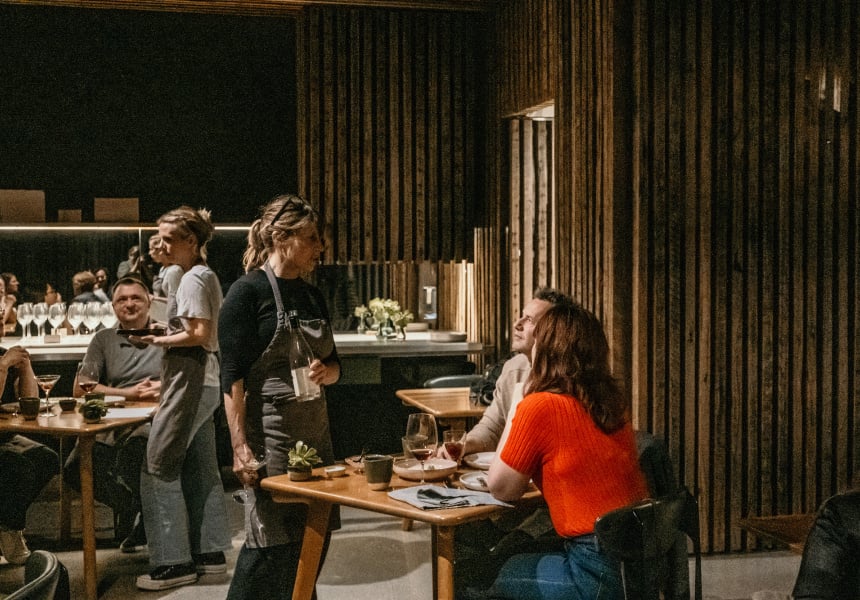 Drift House, the salon