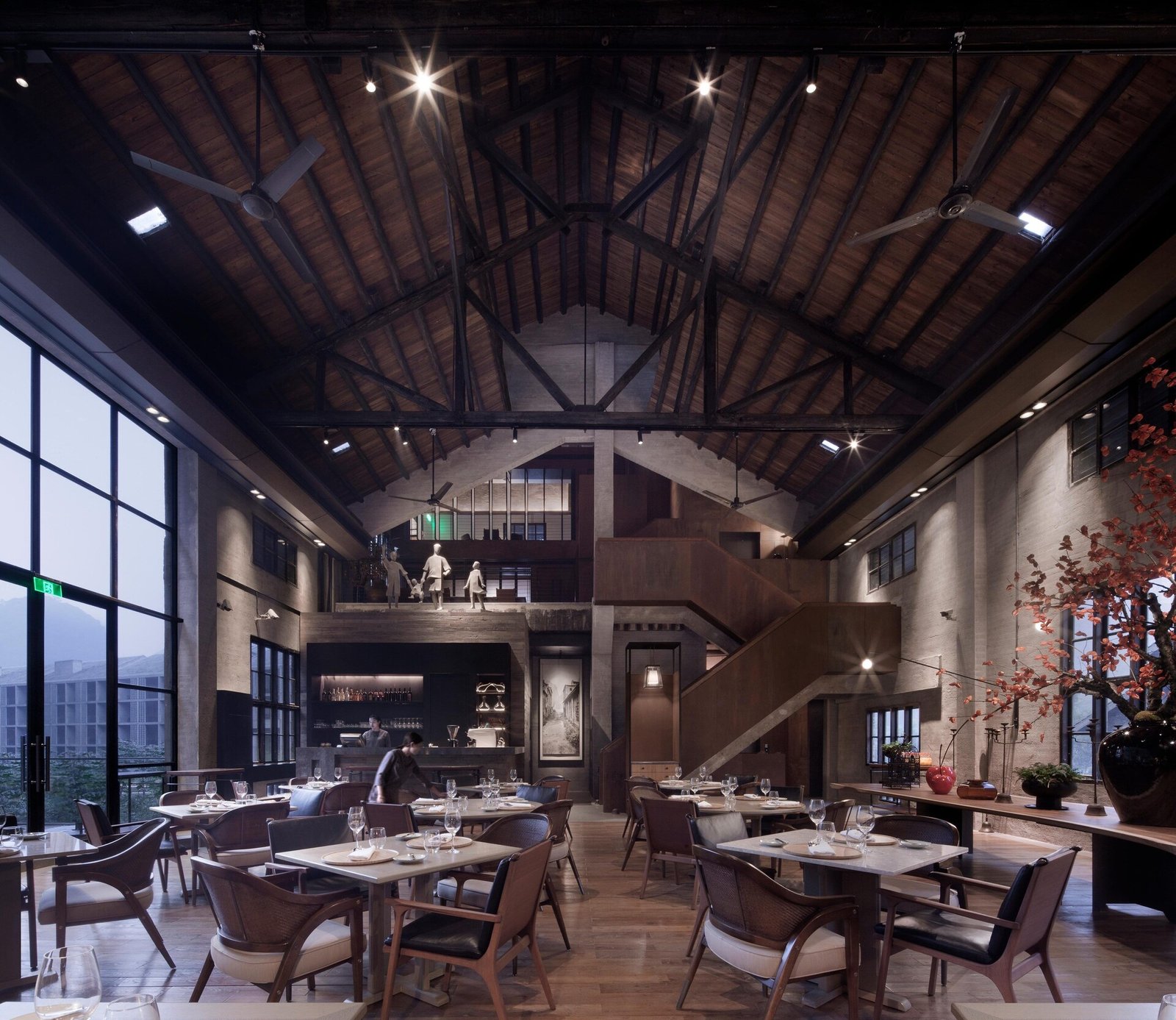 Sugarhouse, at the table
