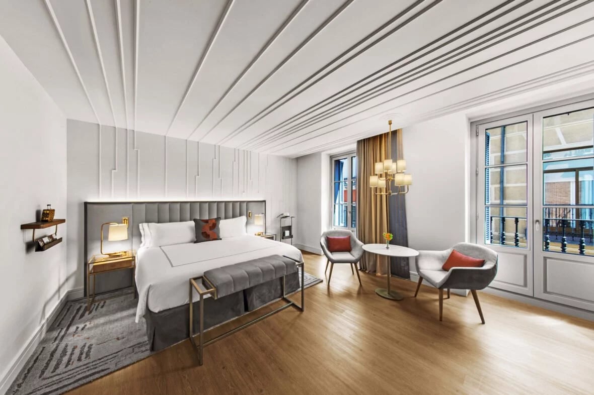 Gran Hotel Inglés, rooms
