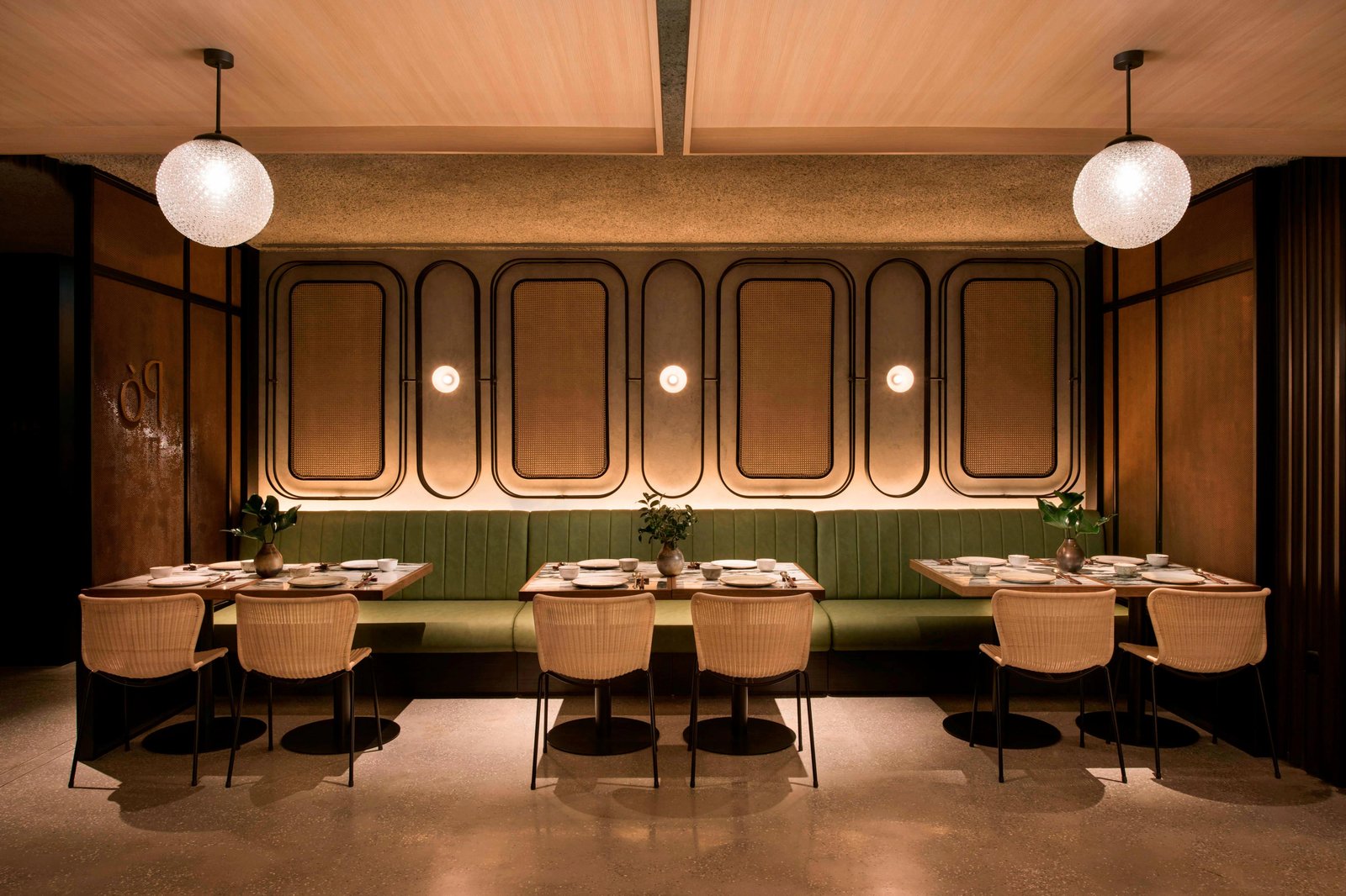 The Warehouse Hotel, at the table