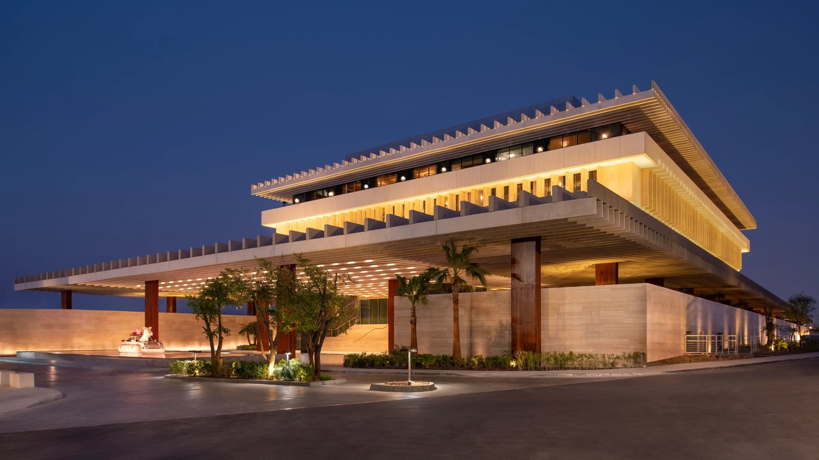 The Ned Doha, backstory