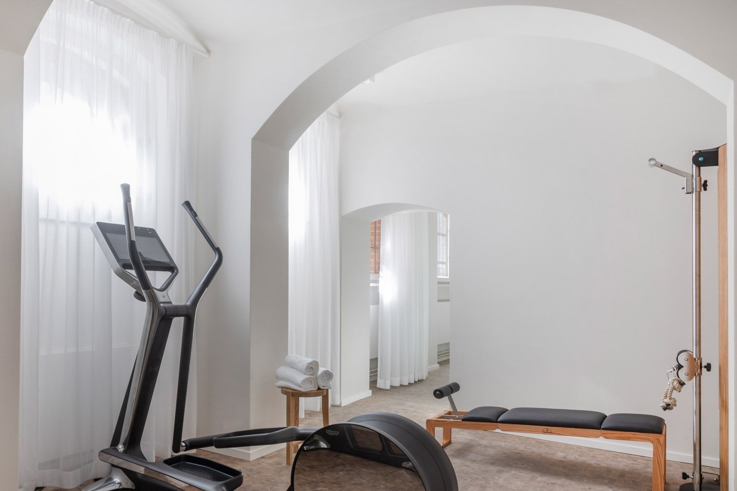 Wilmina Hotel, the gym