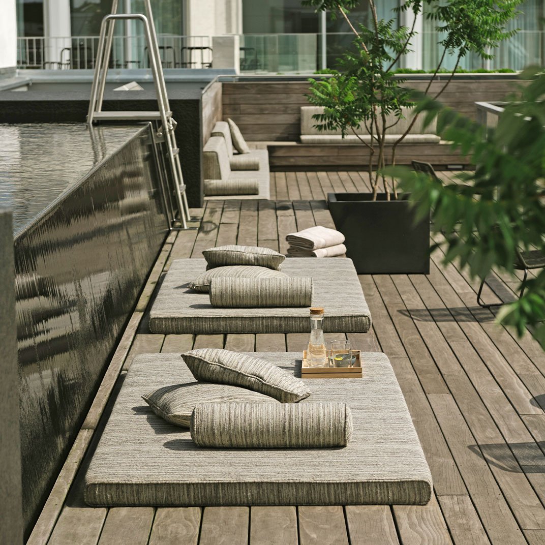 Wilmina Hotel, the pool