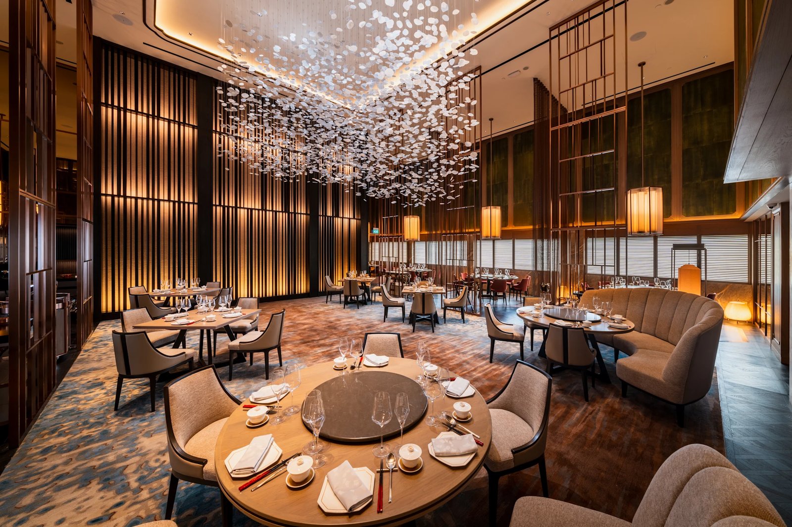 Hilton Singapore Orchard, at the table