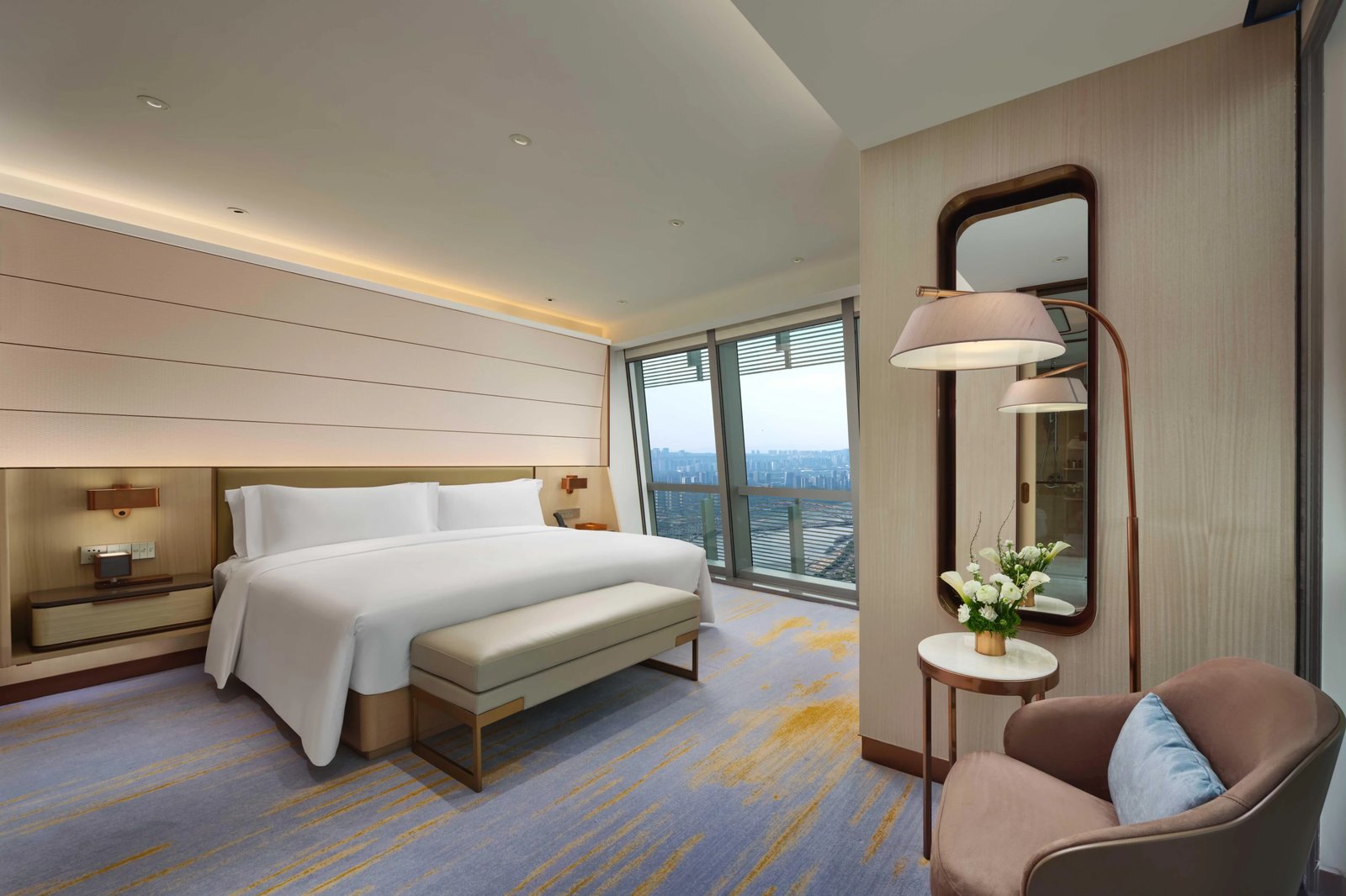 Intercontinental Chongqing Raffles City, rooms
