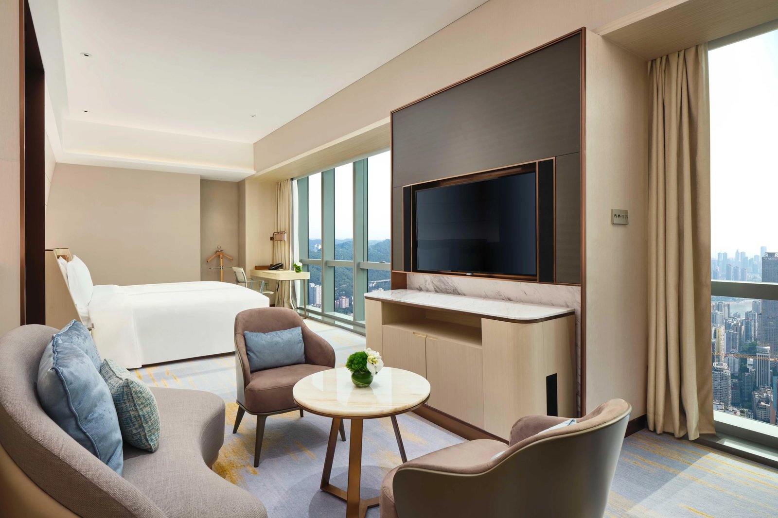 Intercontinental Chongqing Raffles City, rooms