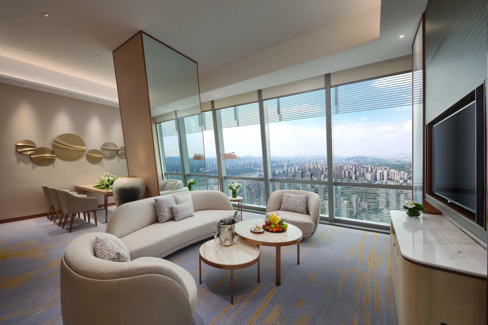 Intercontinental Chongqing Raffles City, rooms