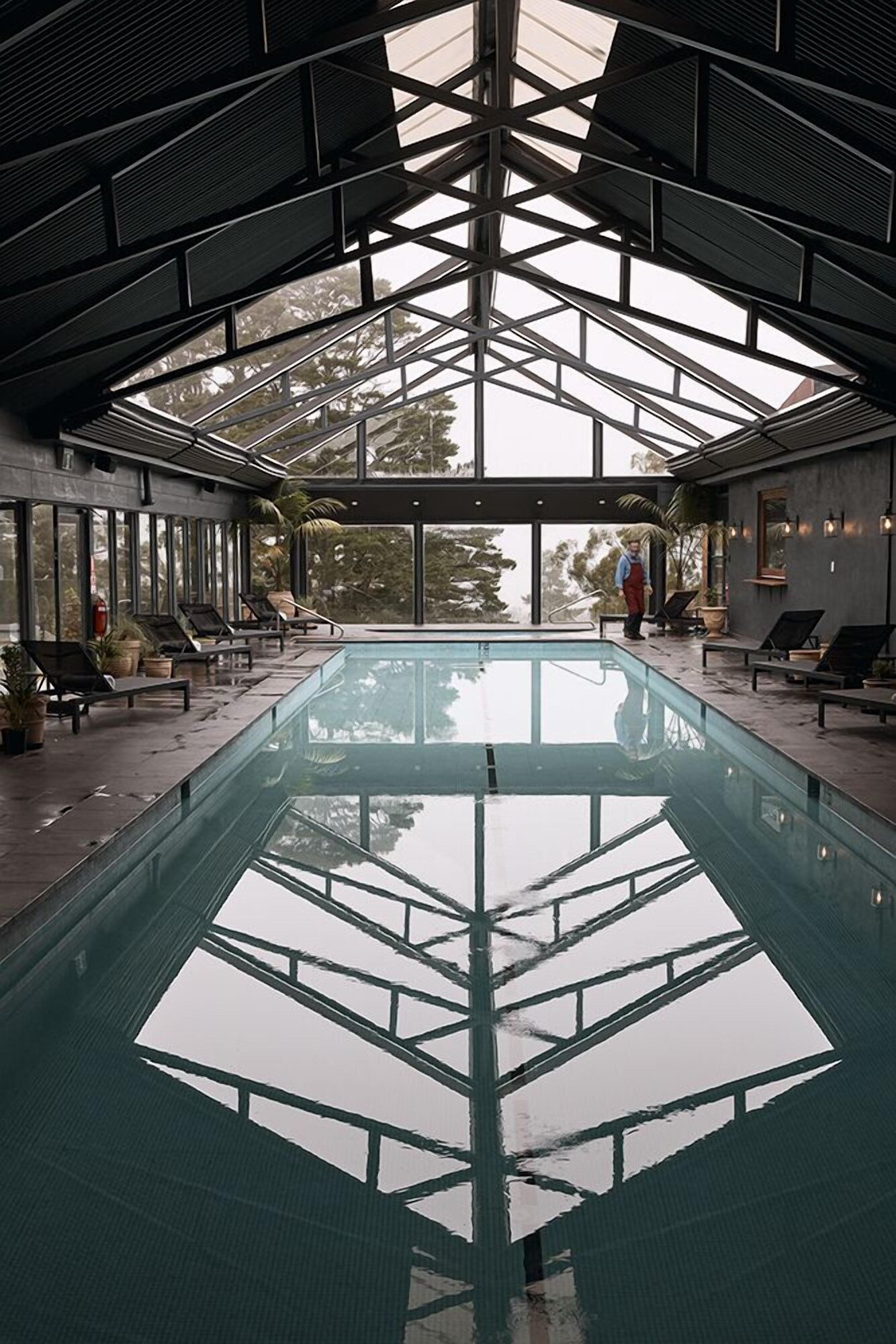 Osborn House, the pool