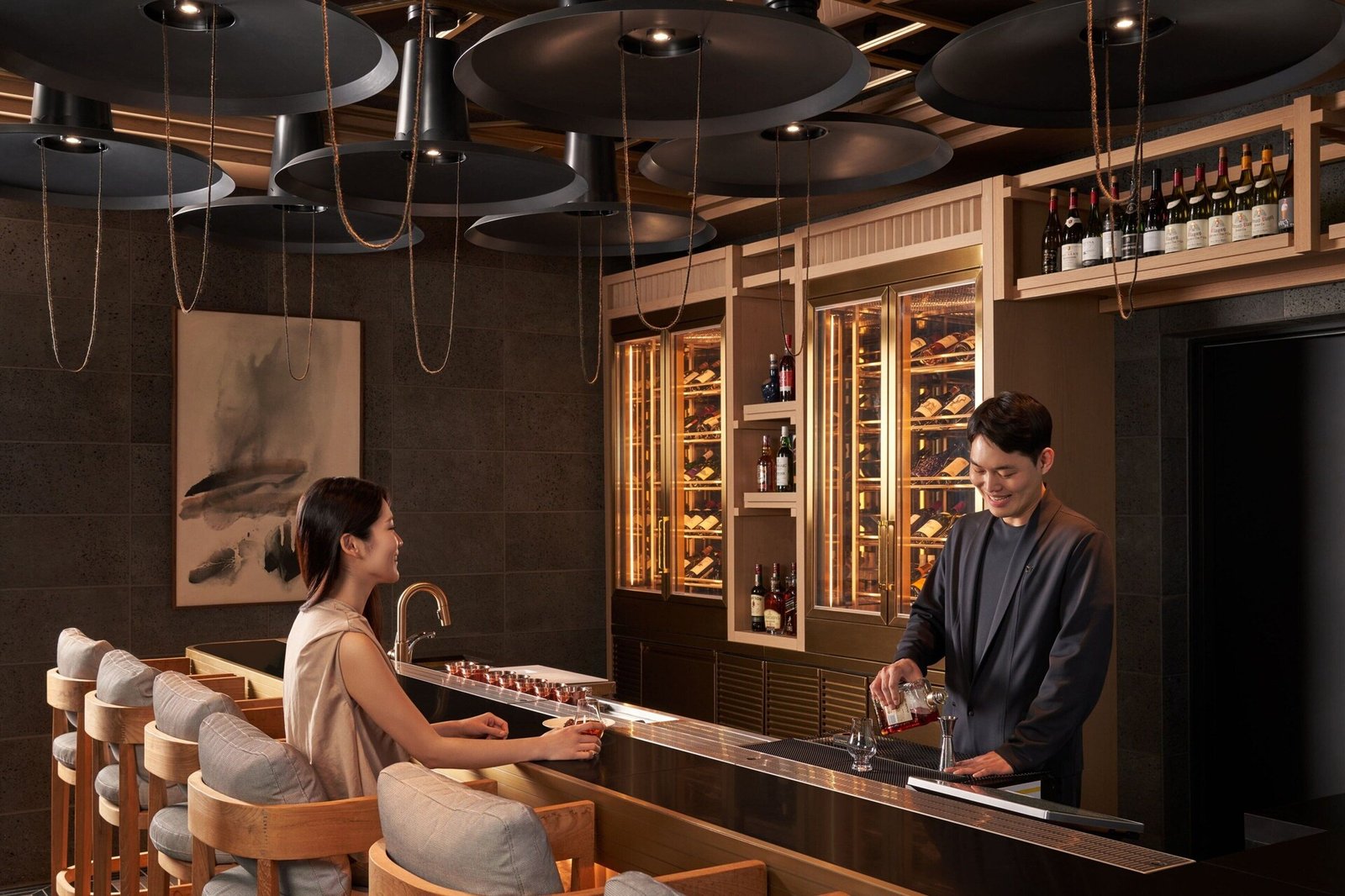 JW Marriott Jeju Resort & Spa, at the table