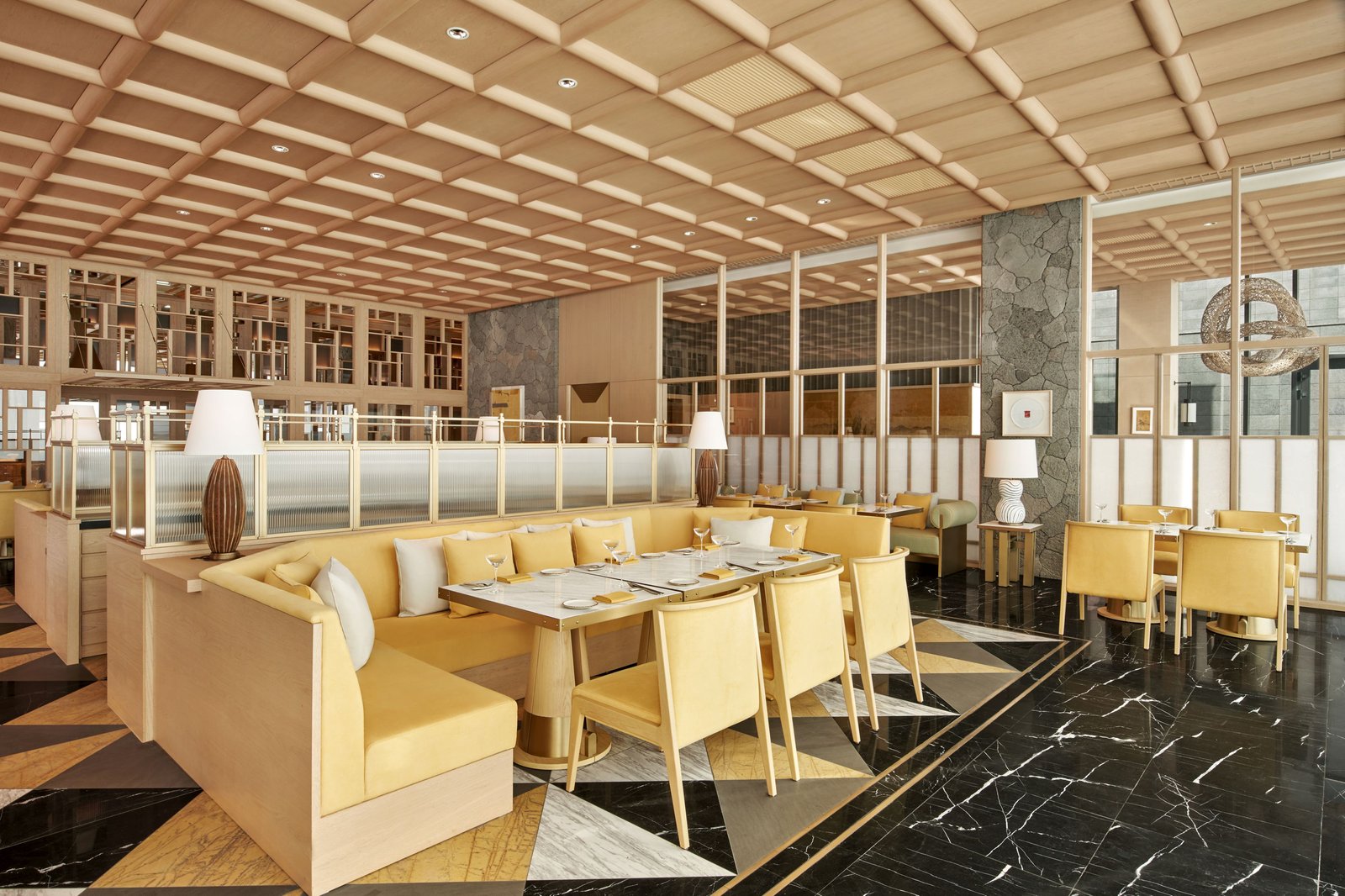 JW Marriott Jeju Resort & Spa, at the table