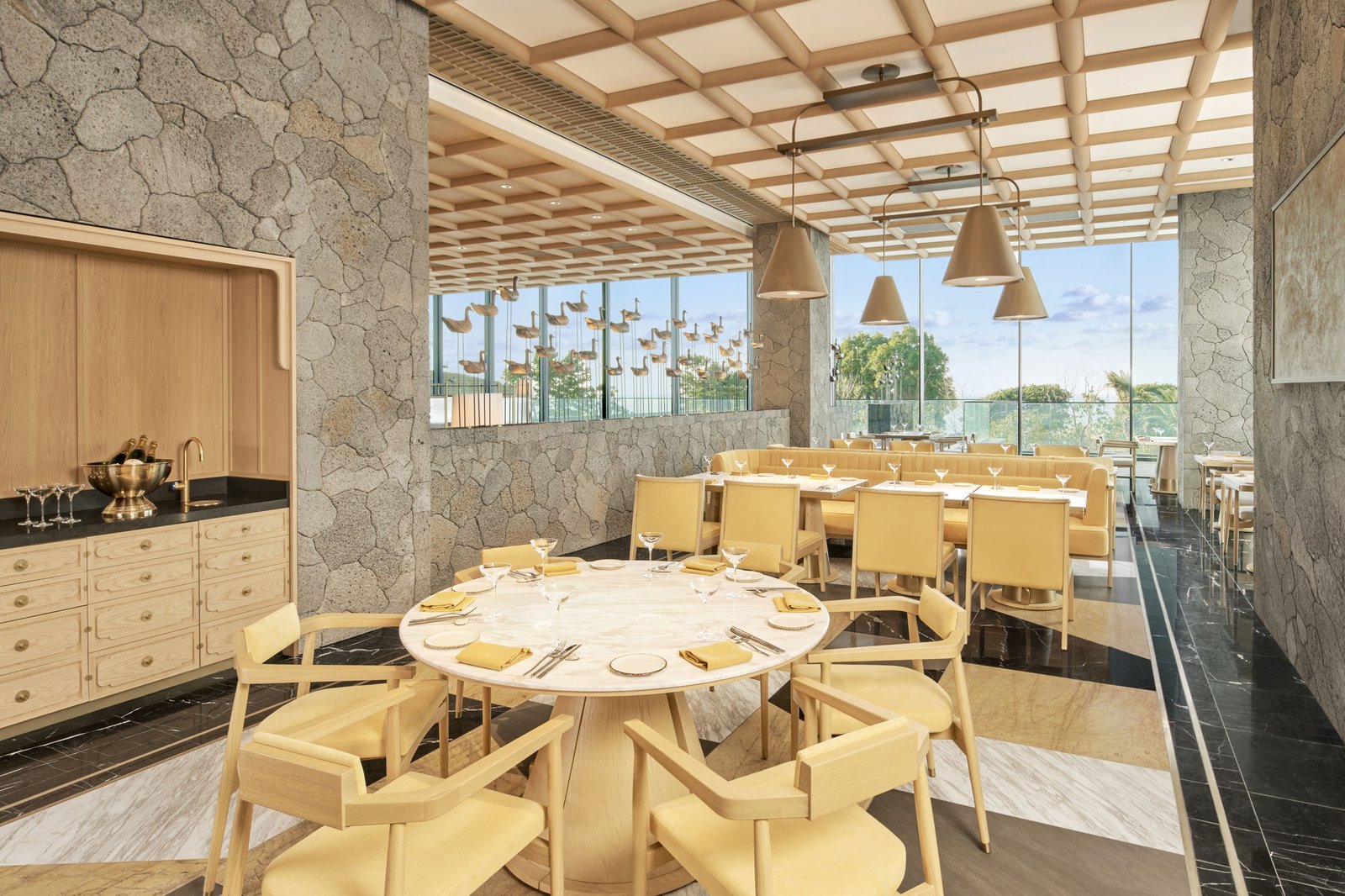 JW Marriott Jeju Resort & Spa, island kitchen