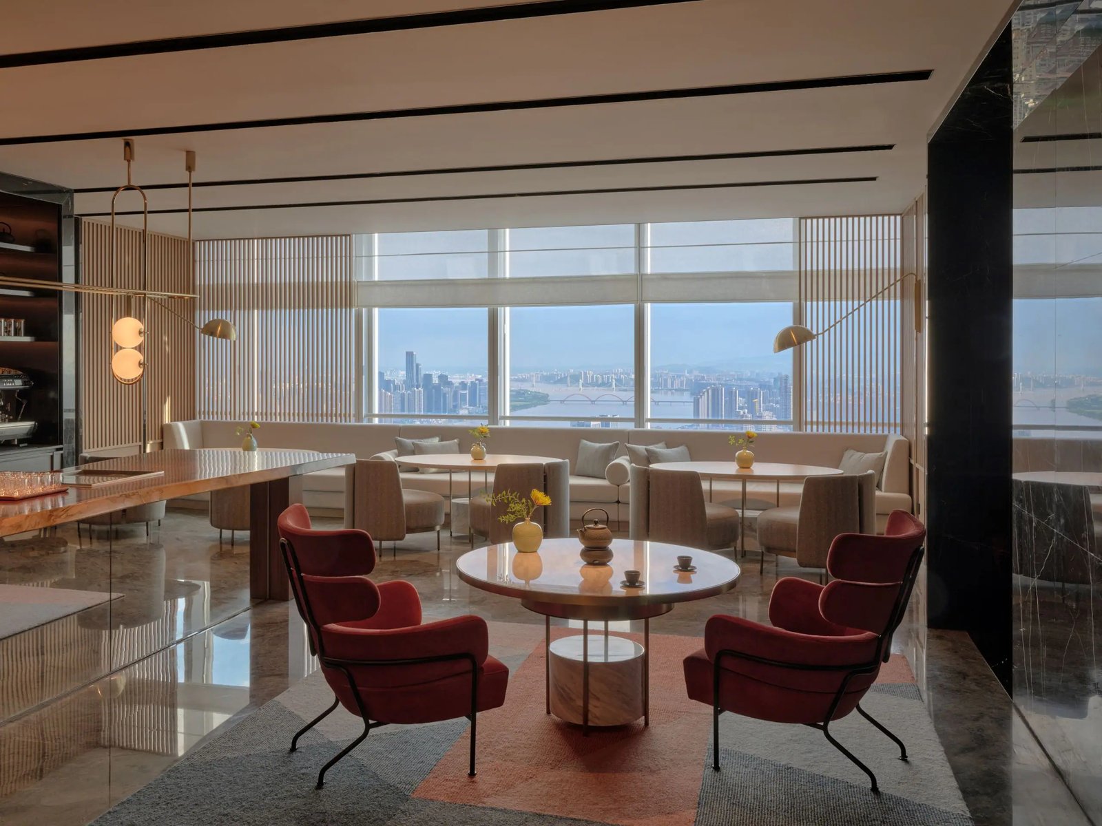 Park Hyatt Changsha, at the table