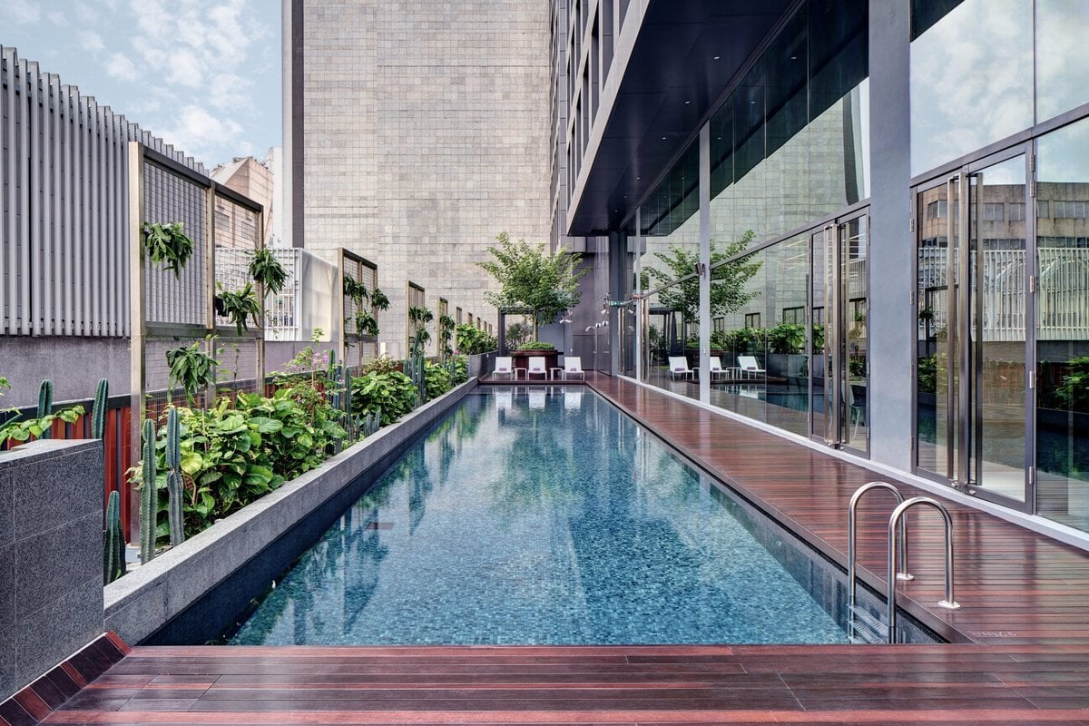 YOTEL Orchard Road, the pool