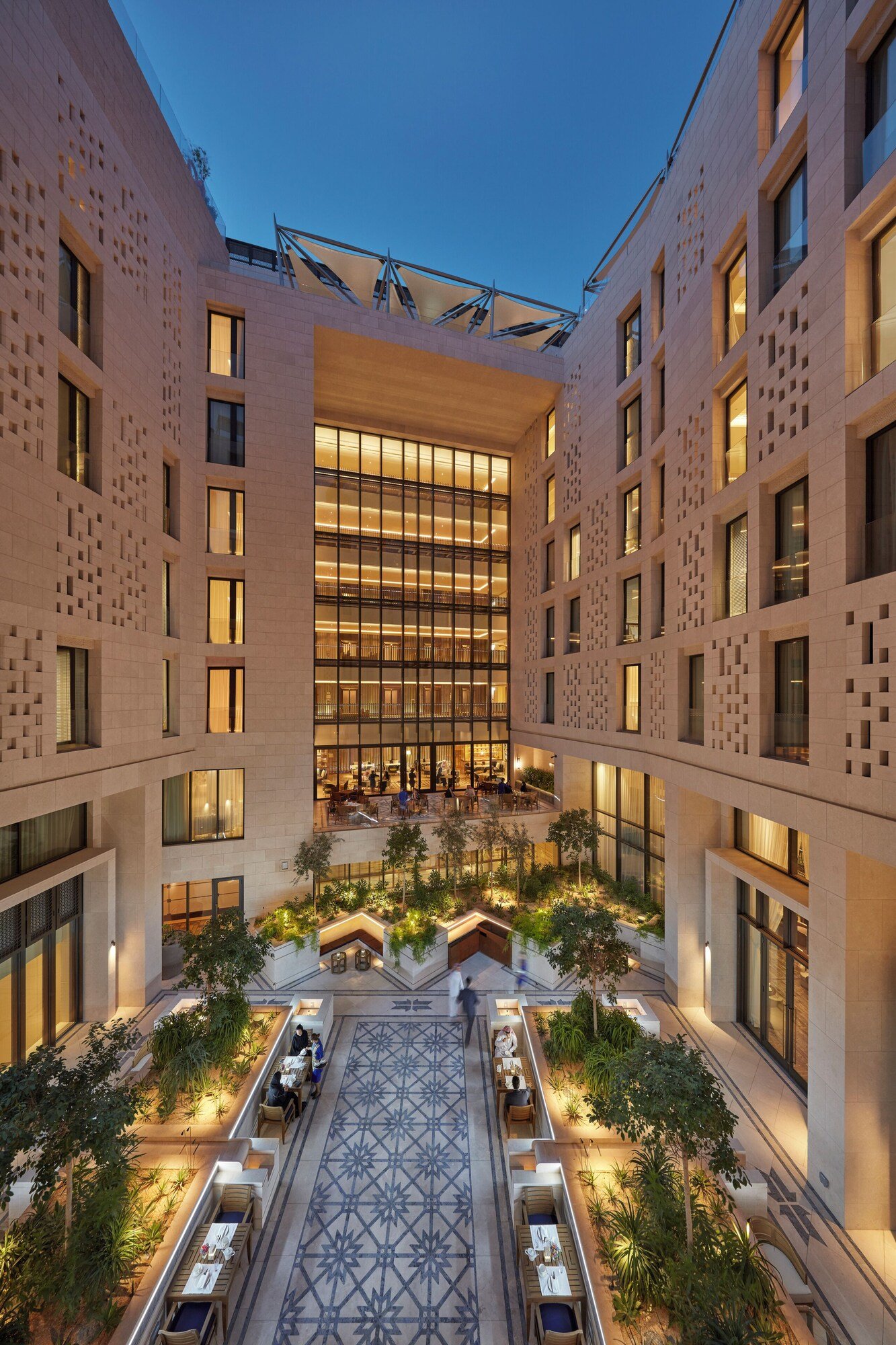 Mandarin Oriental, Doha, vibe