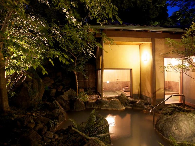 Ryotei Hanzuiryo, the spa