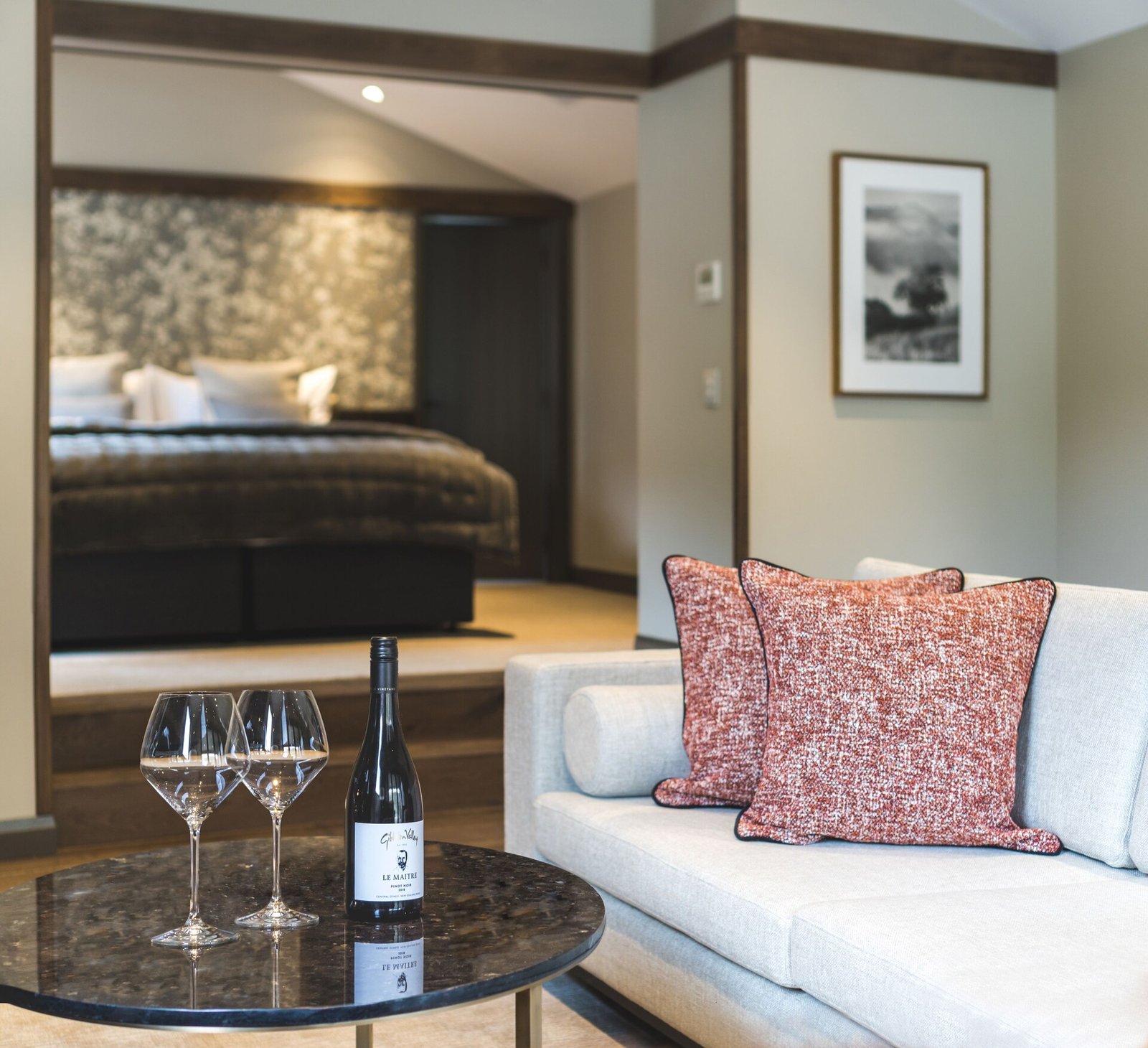 Gibbston Valley Lodge & Spa, rooms