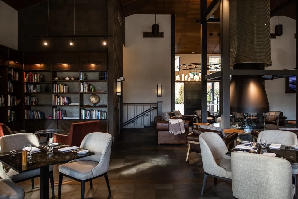 Gibbston Valley Lodge & Spa, at the table