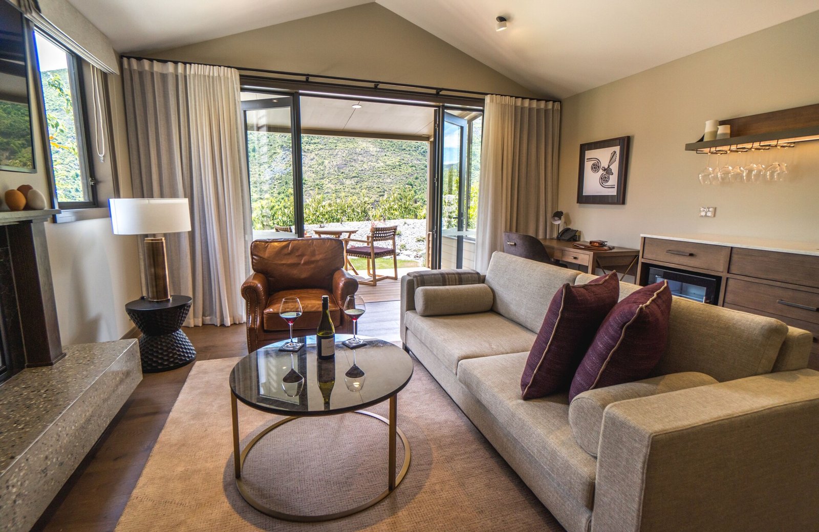 Gibbston Valley Lodge & Spa, rooms