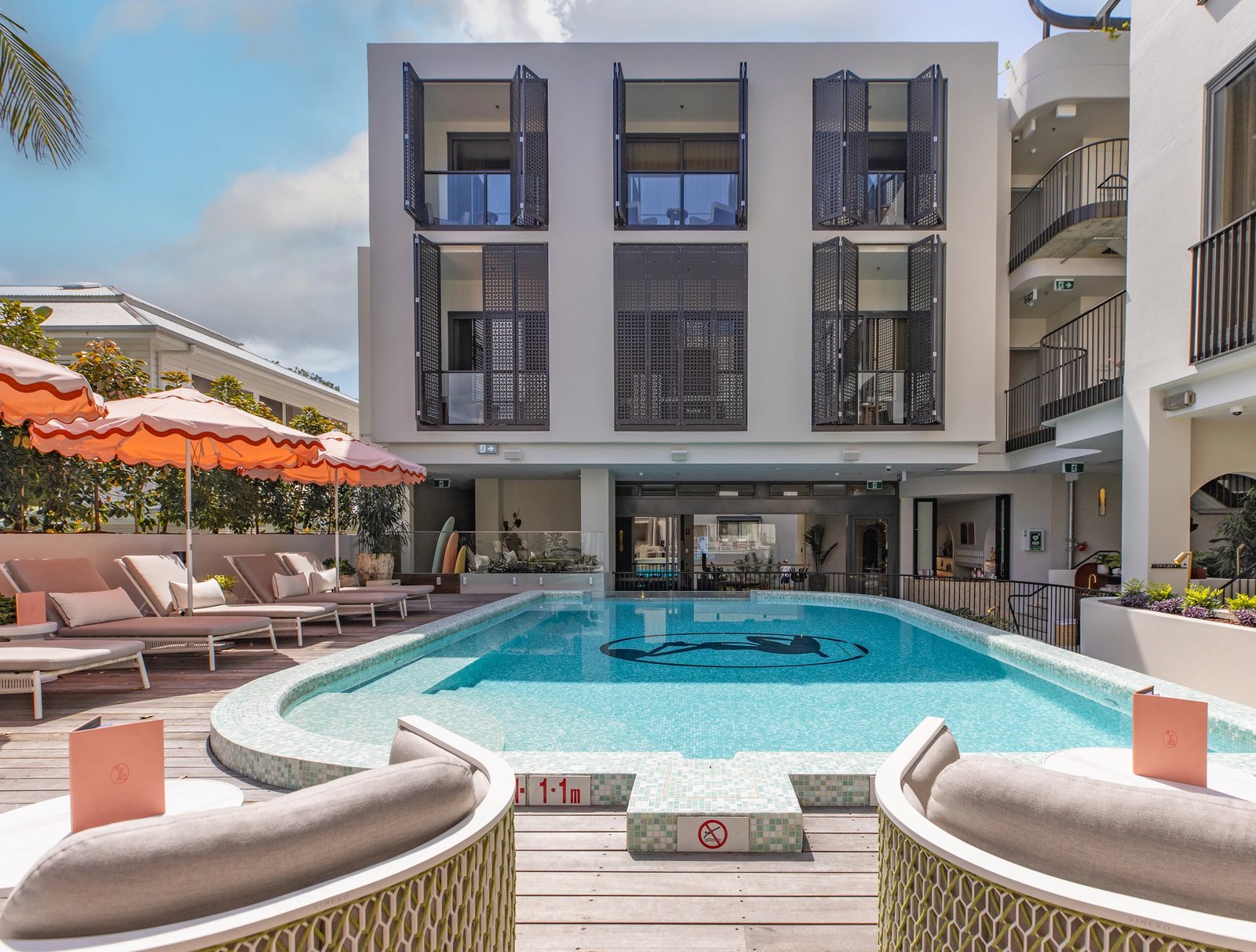 Basq House, the pool