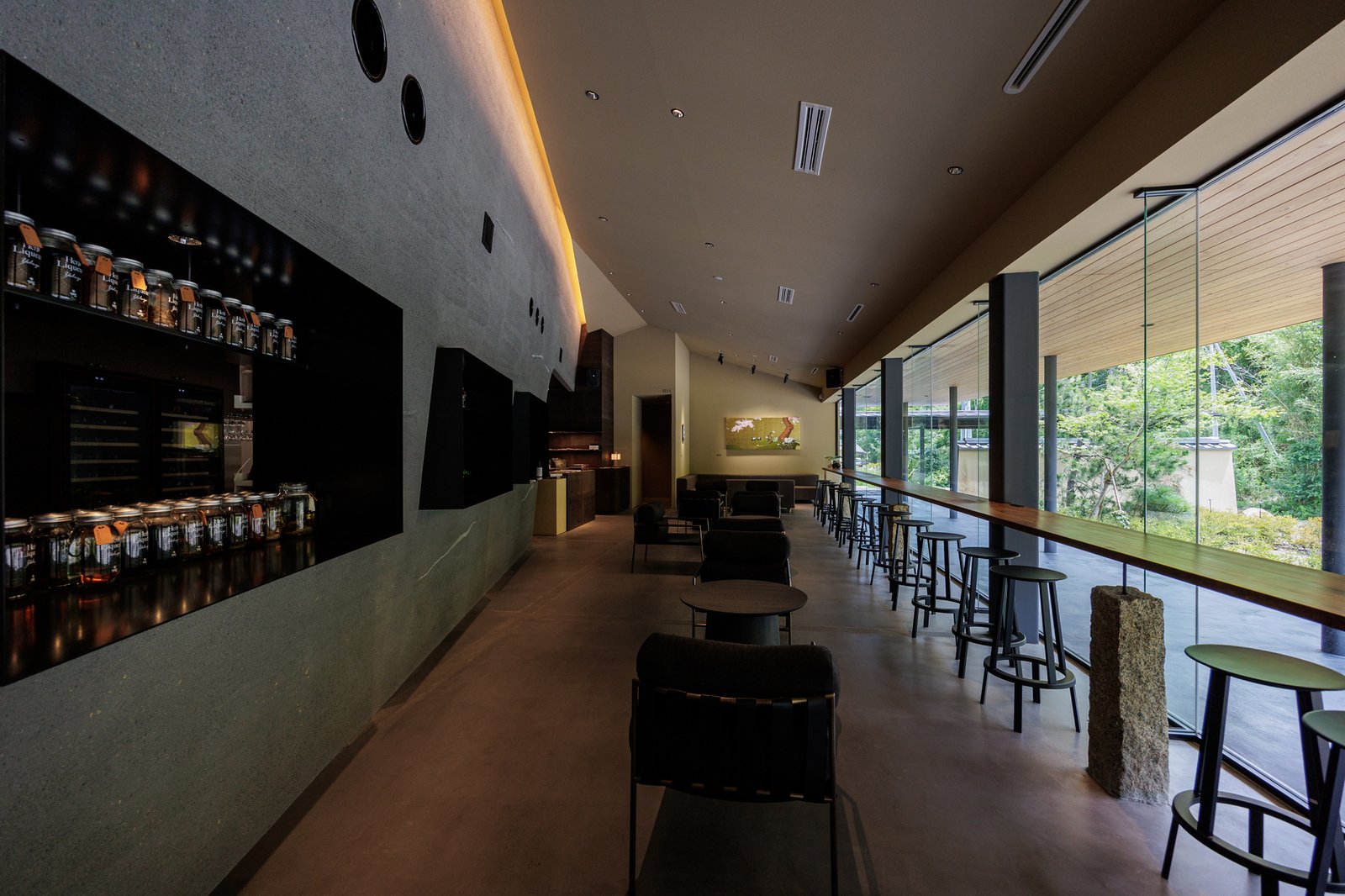 Naoshima Ryokan Roka, café-bar moya