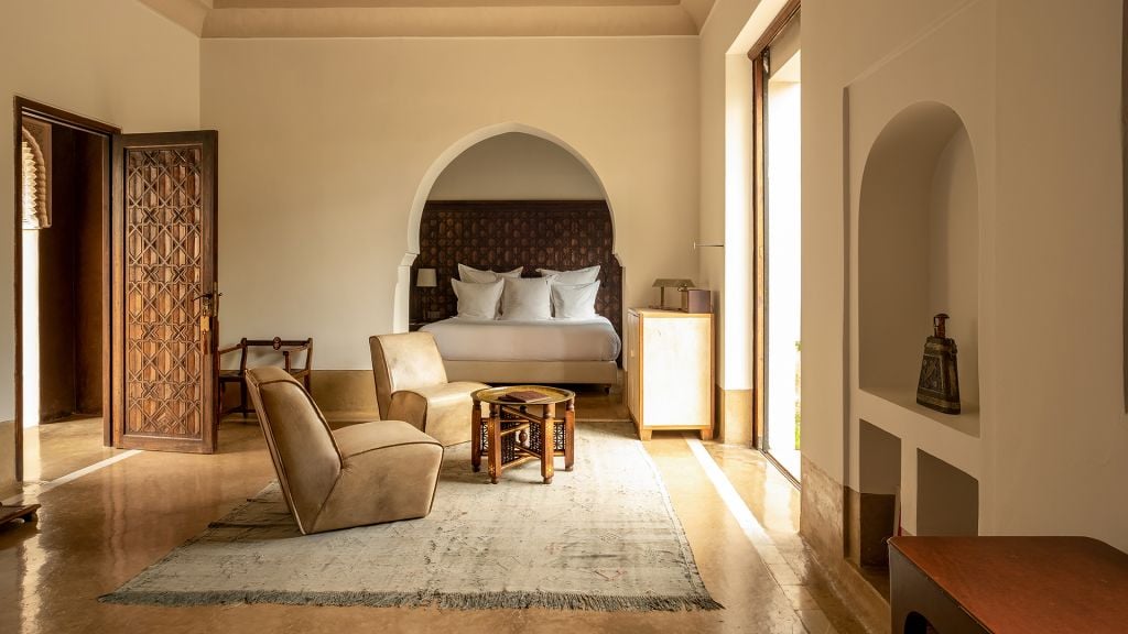 Ksar Char-Bagh, rooms