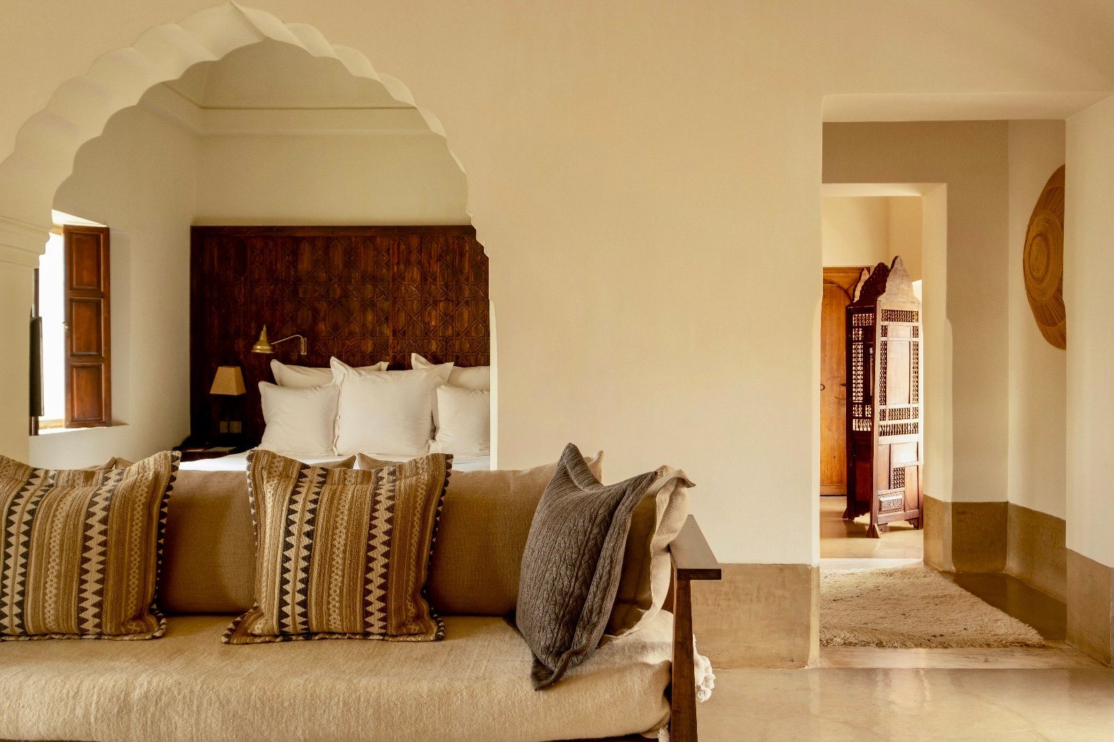 Ksar Char-Bagh, rooms
