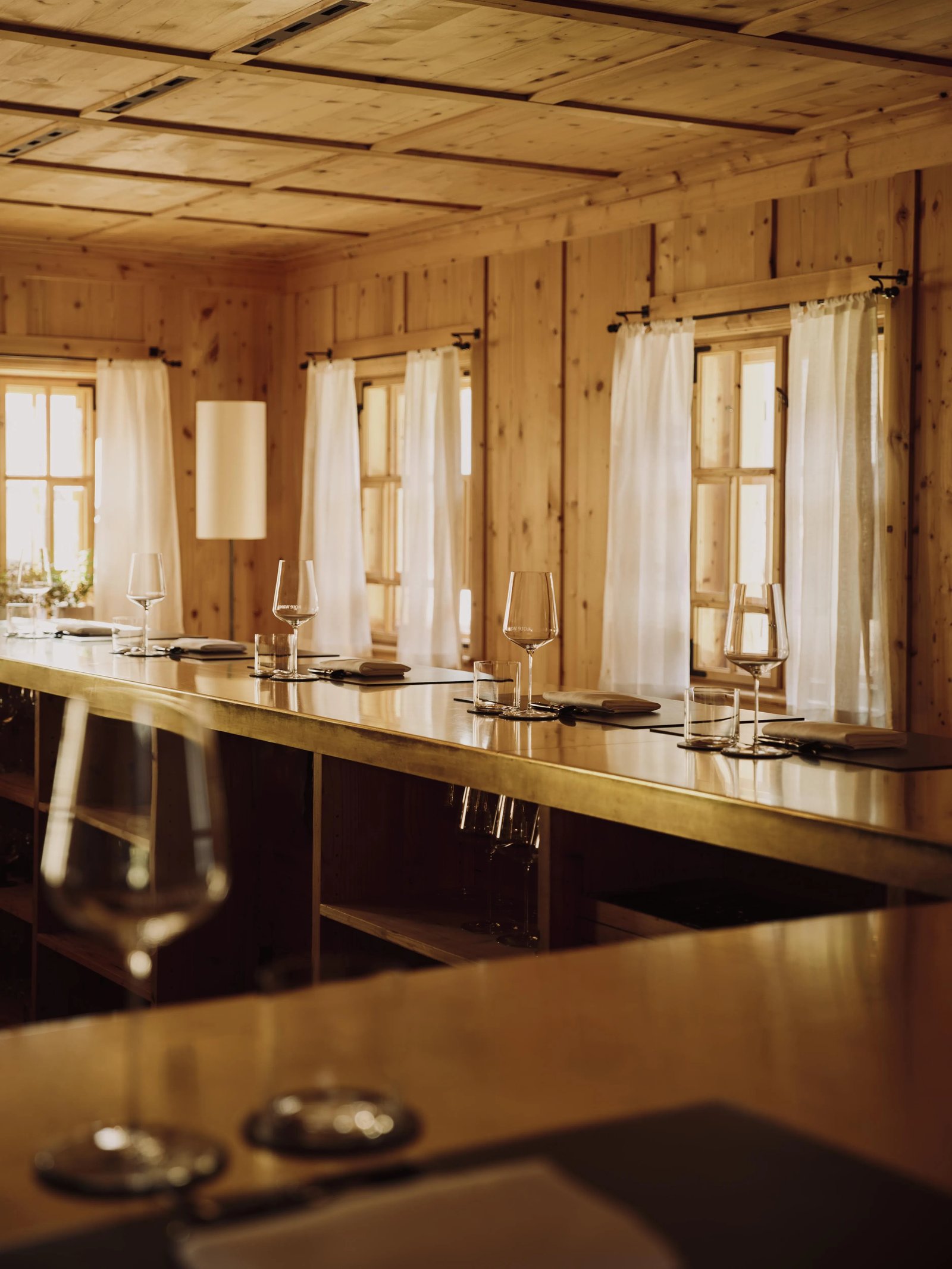 Rote Wand Gourmet Hotel, at the table