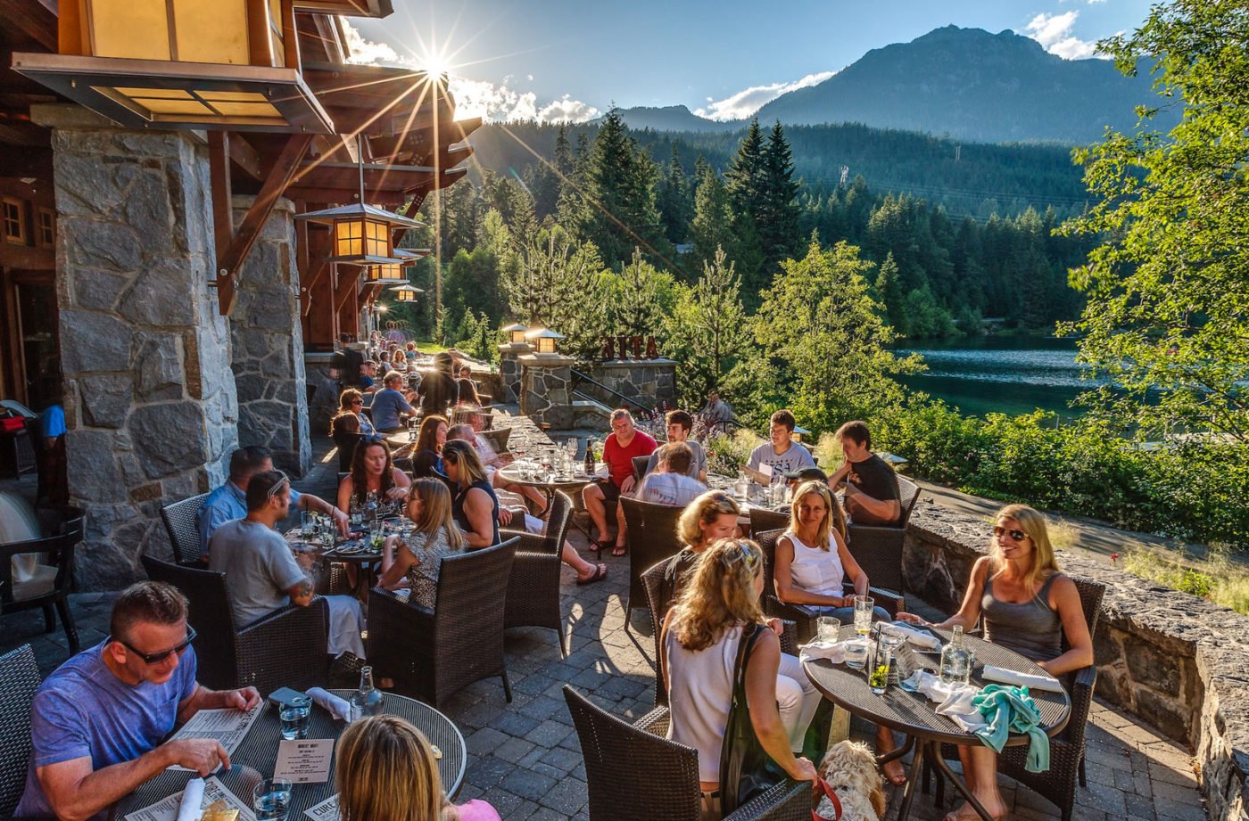 Nita Lake Lodge, eat & drink