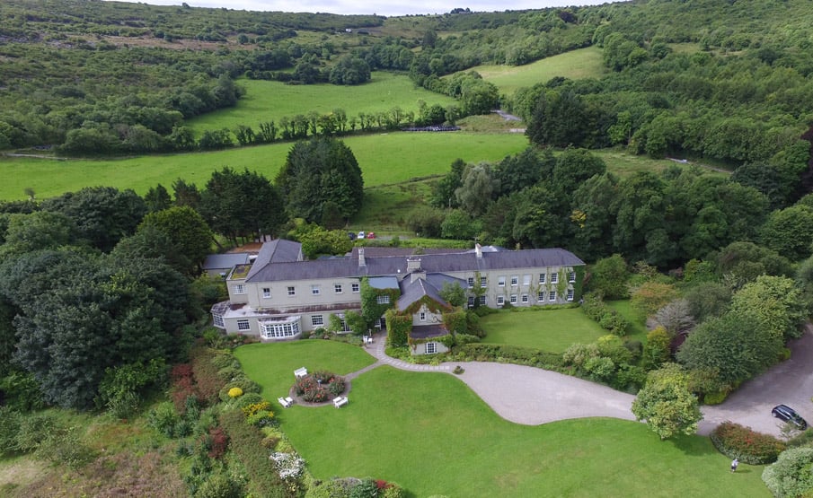 Gregans Castle Hotel in the Burren, backstory