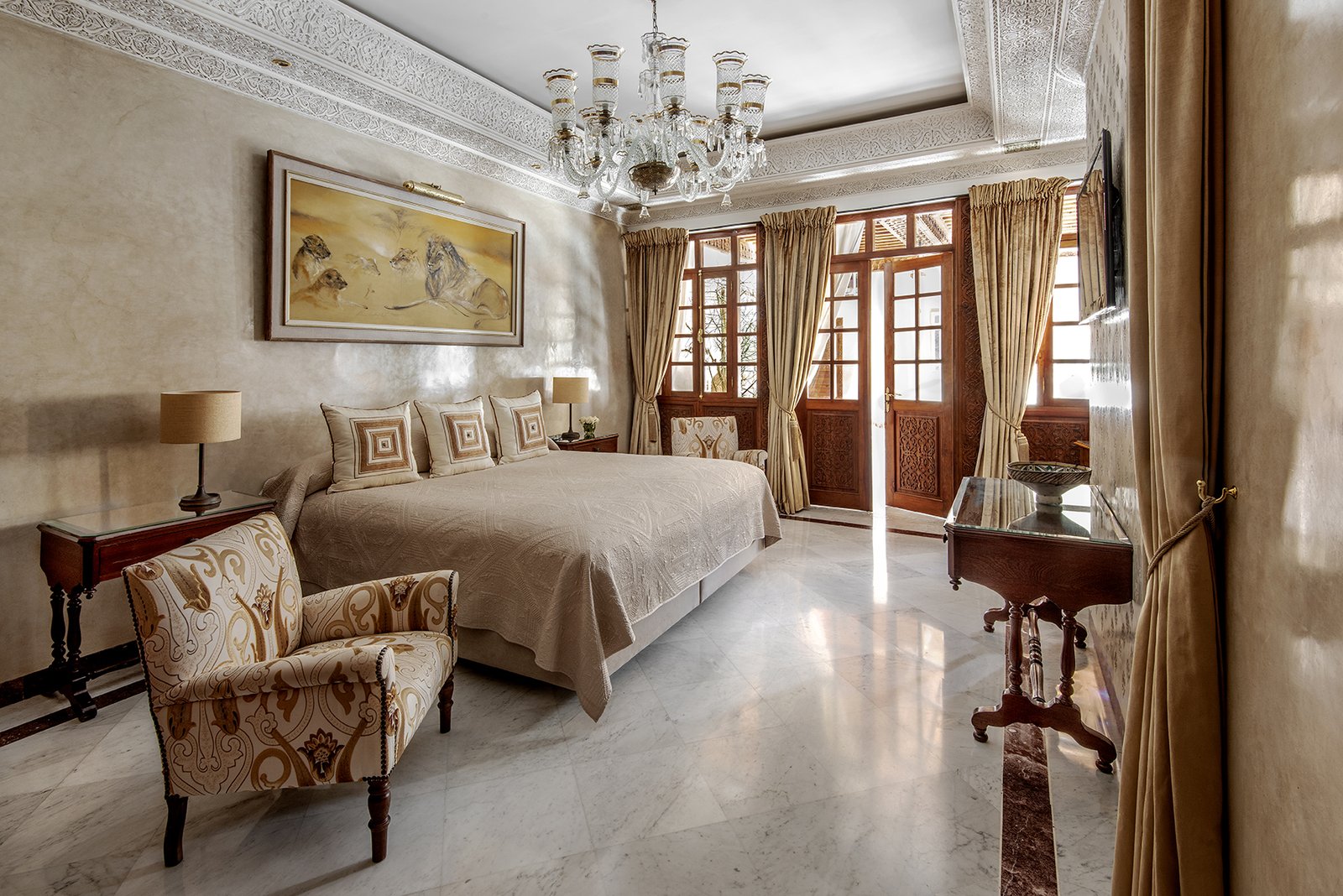 La sultana, rooms
